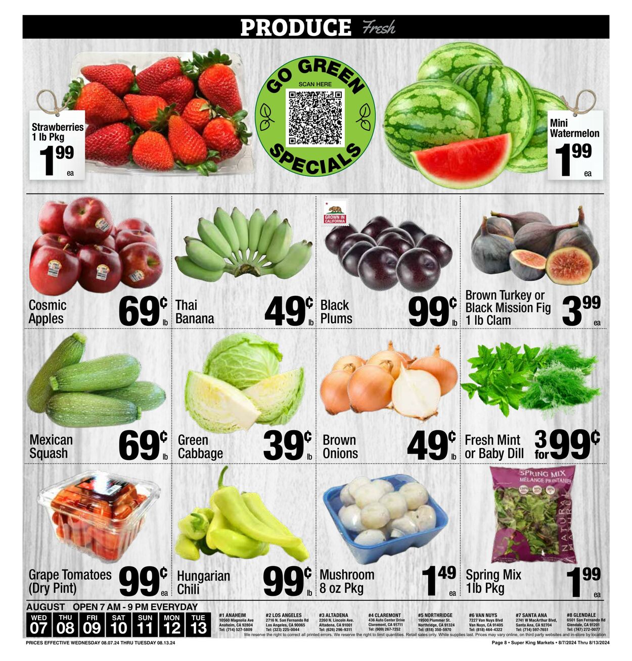 Catalogue Super King Market from 08/07/2024