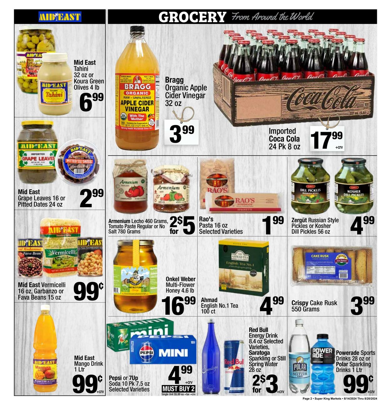 Catalogue Super King Market from 08/14/2024