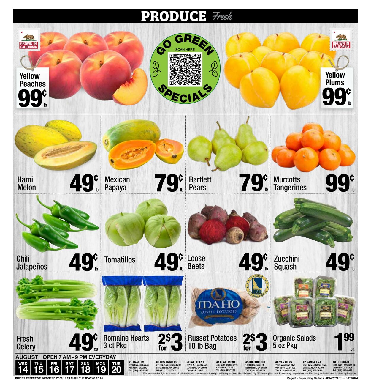 Catalogue Super King Market from 08/14/2024