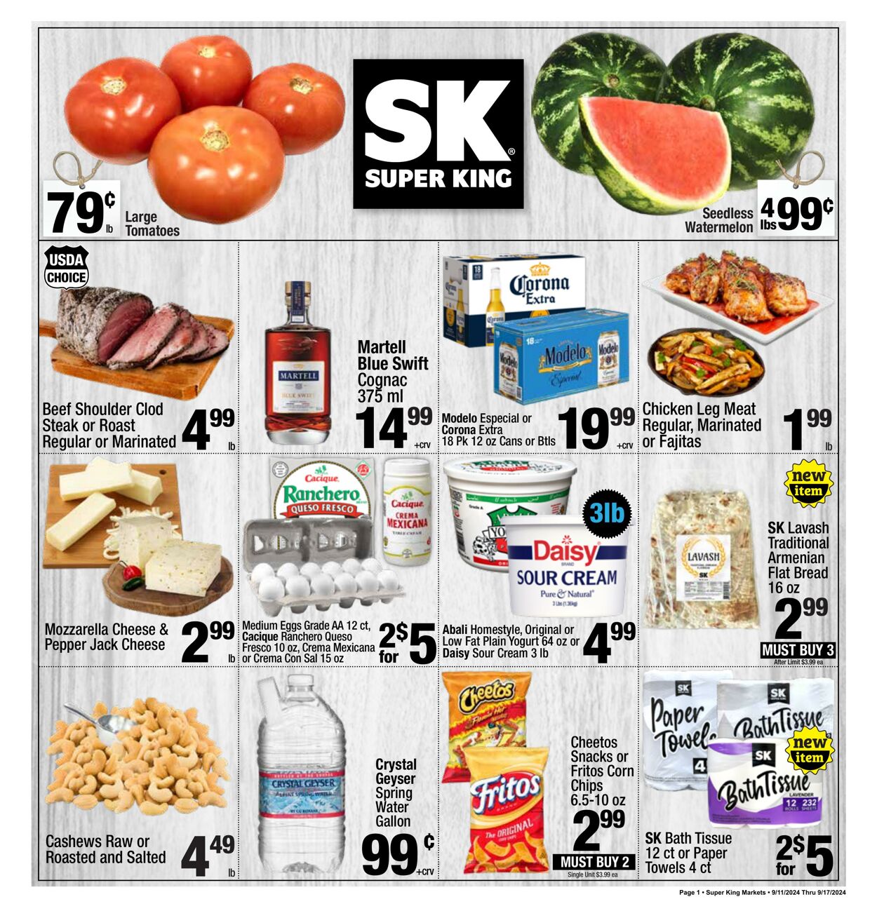 Catalogue Super King Market from 09/11/2024