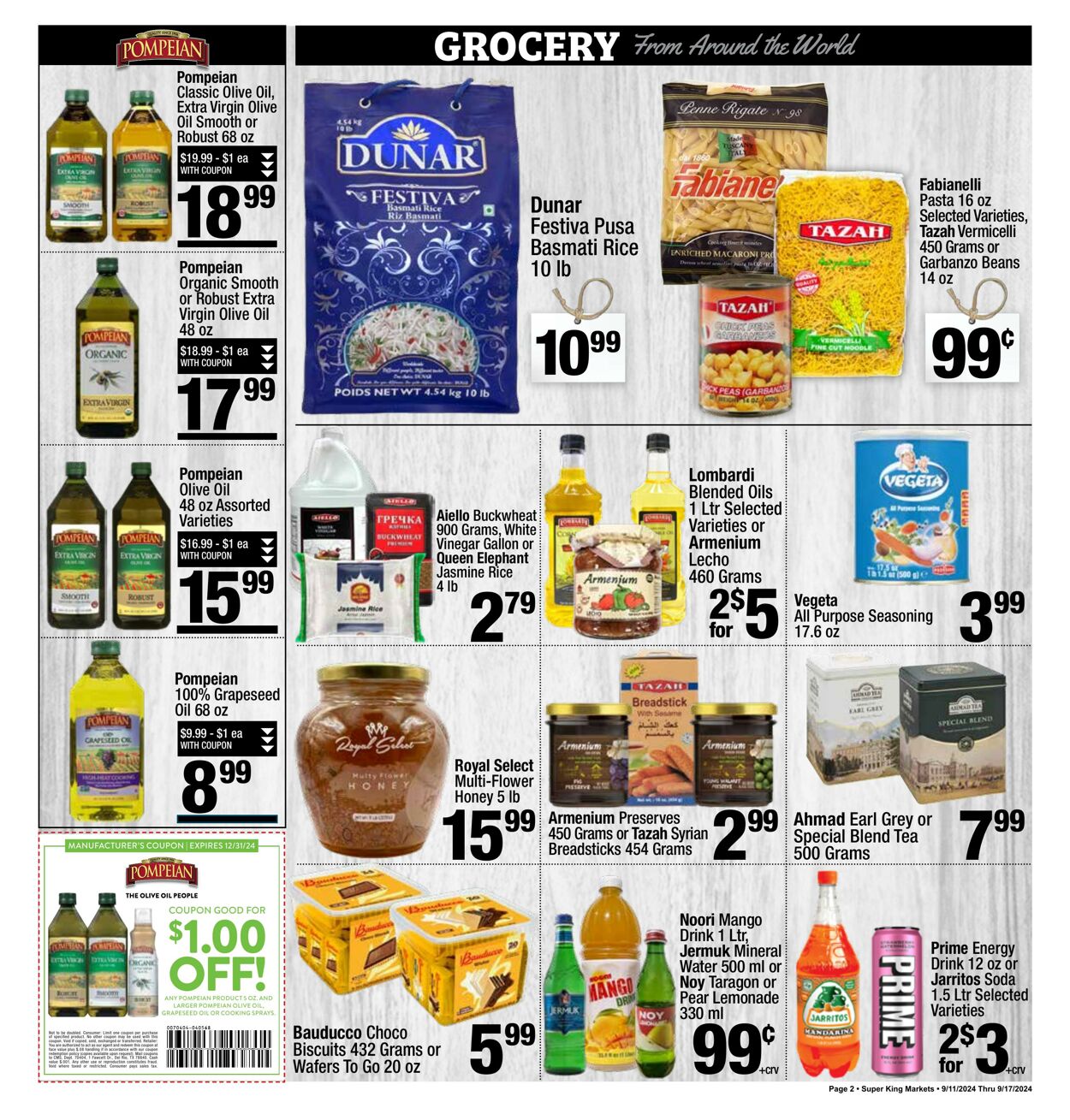 Catalogue Super King Market from 09/11/2024