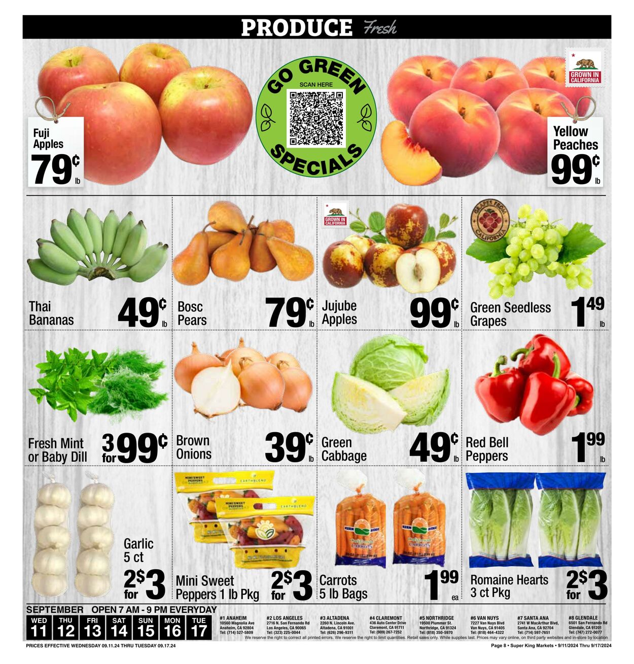 Catalogue Super King Market from 09/11/2024