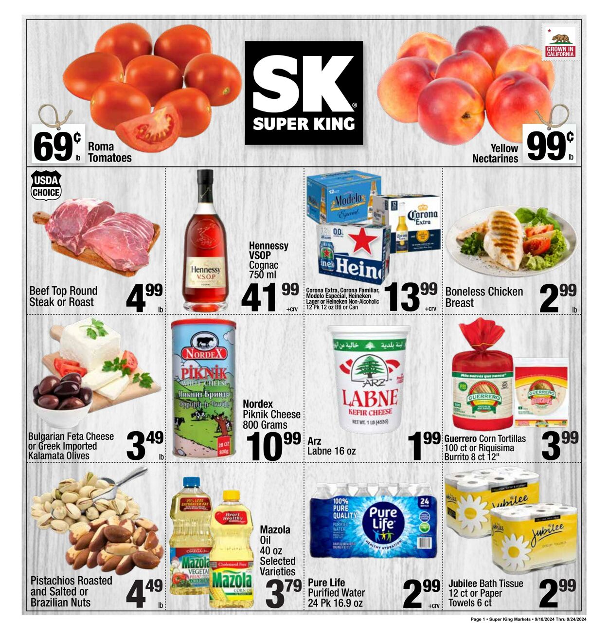 Catalogue Super King Market from 09/18/2024