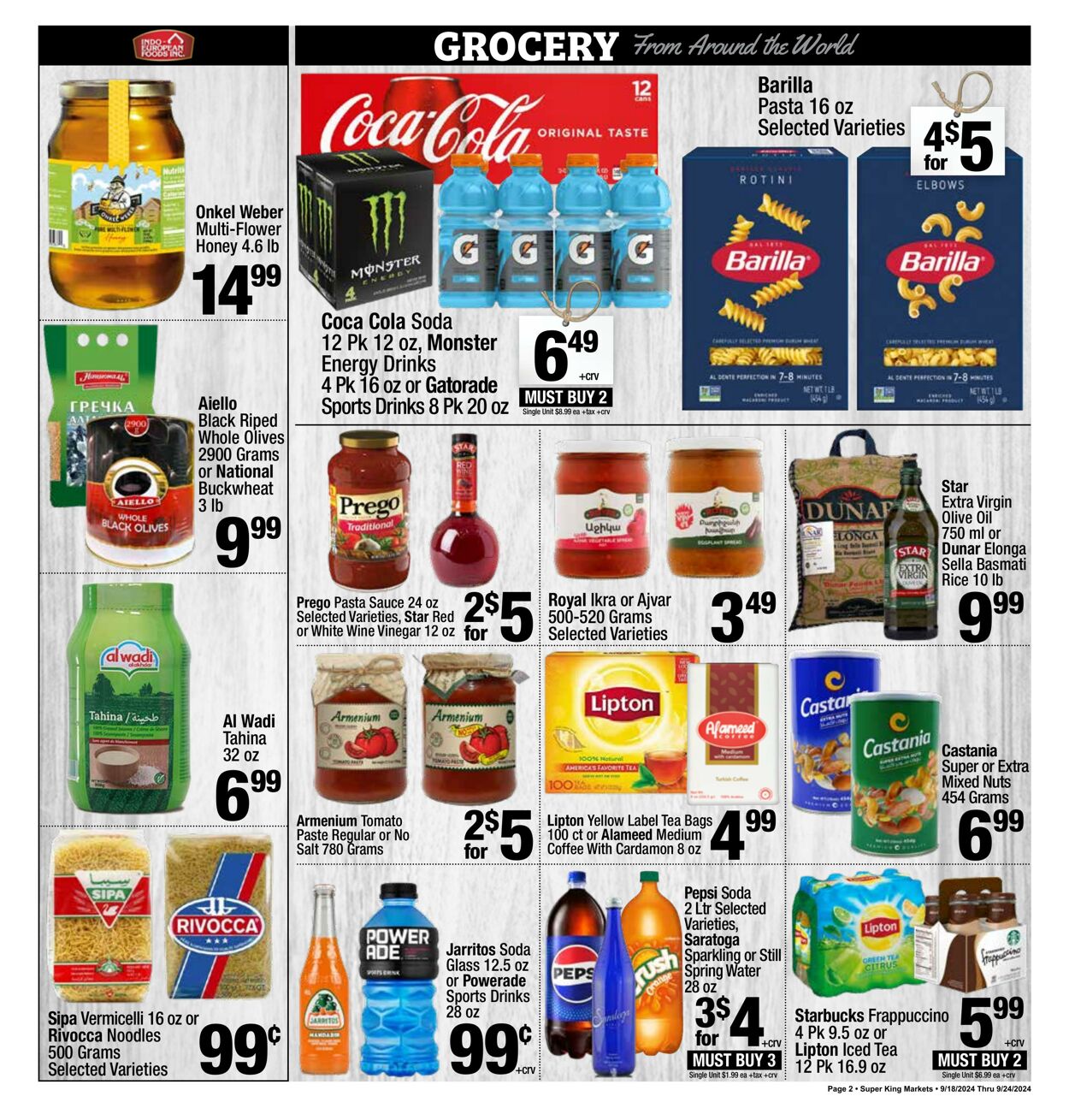 Catalogue Super King Market from 09/18/2024