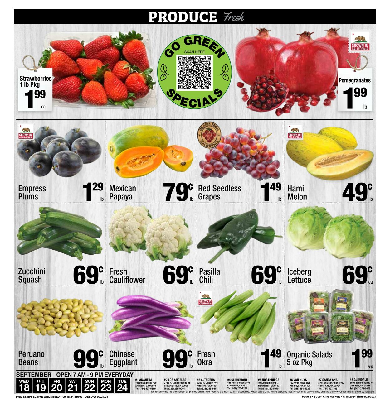 Catalogue Super King Market from 09/18/2024