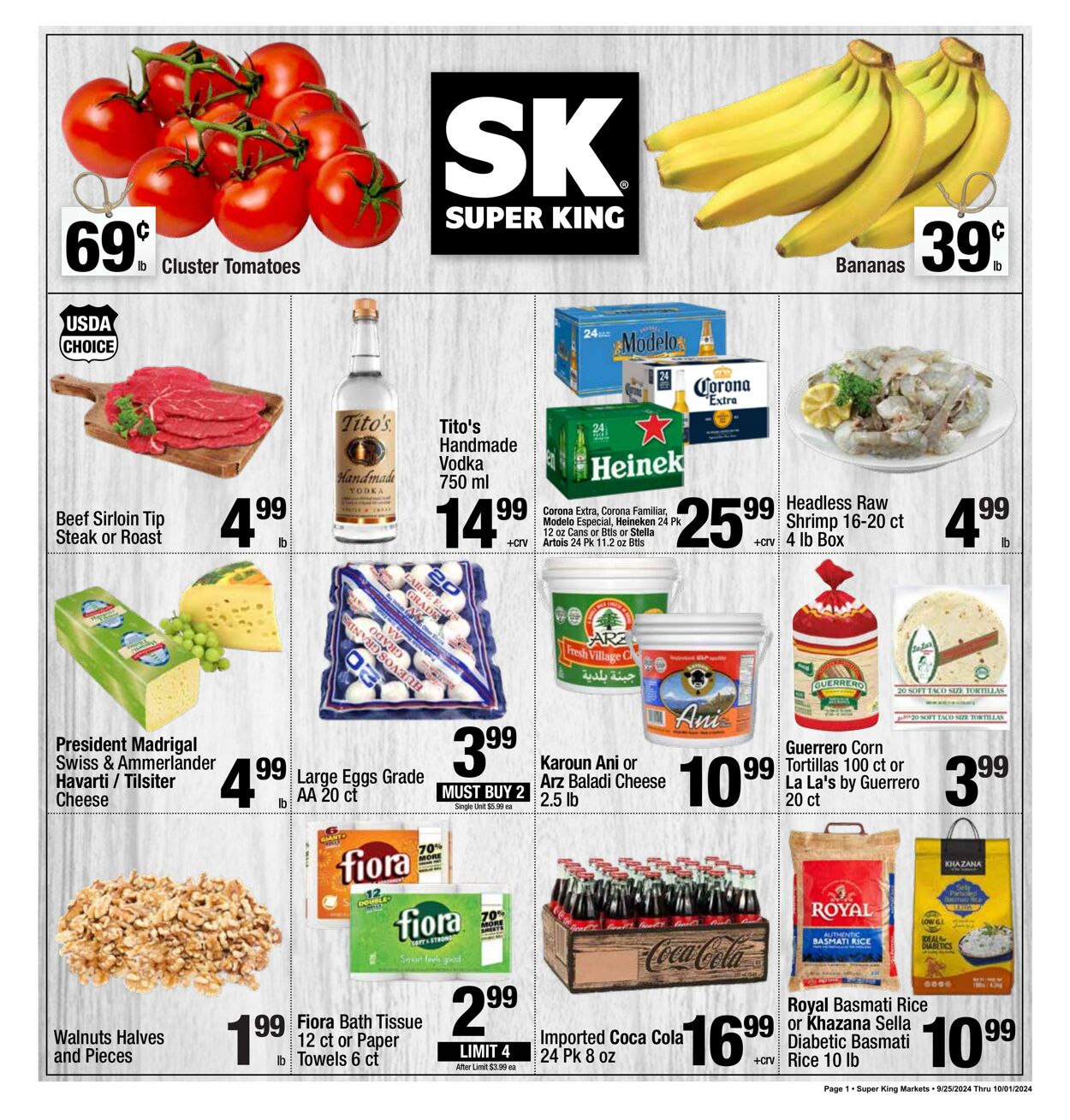 Catalogue Super King Market from 09/25/2024