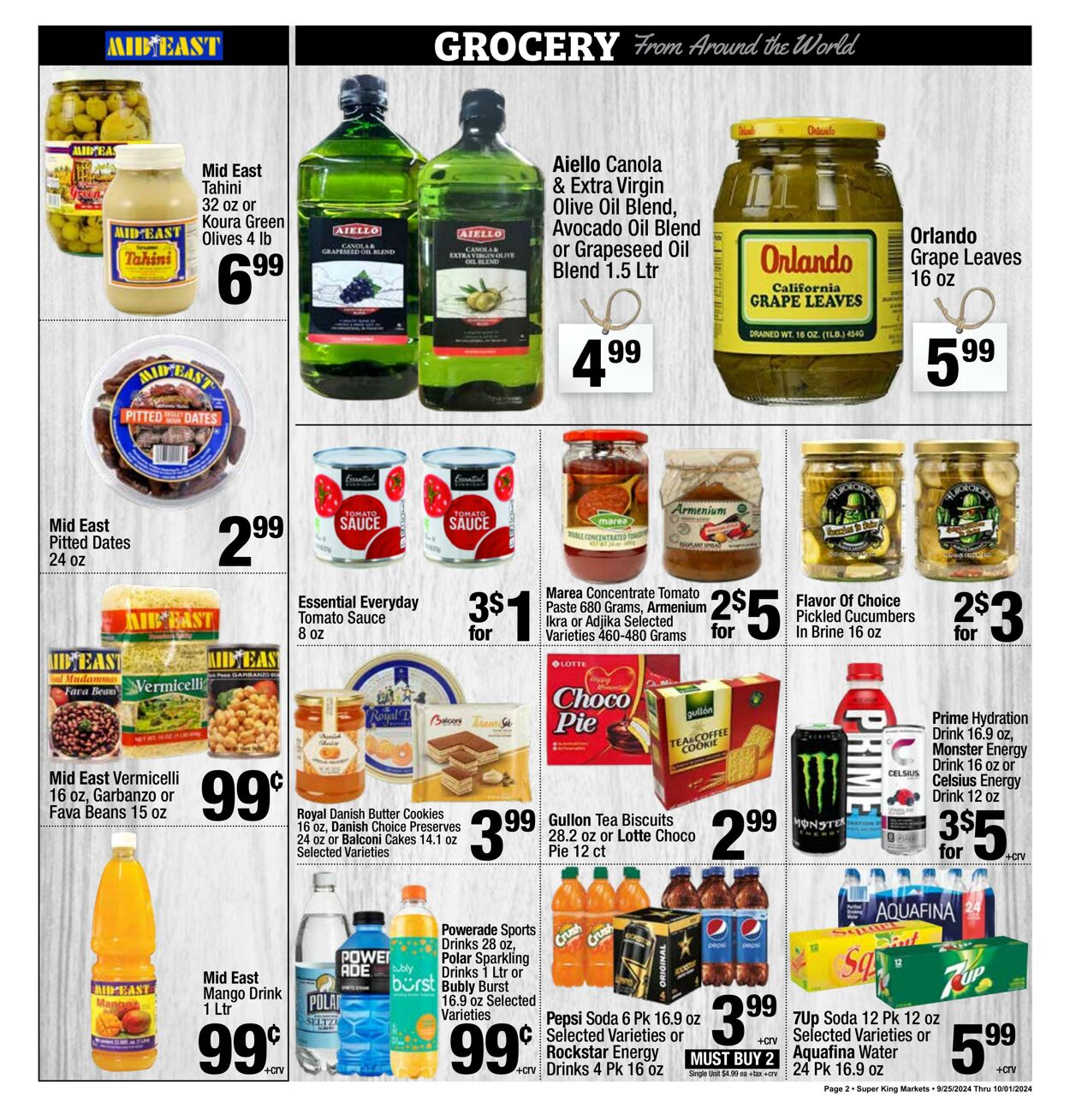 Catalogue Super King Market from 09/25/2024