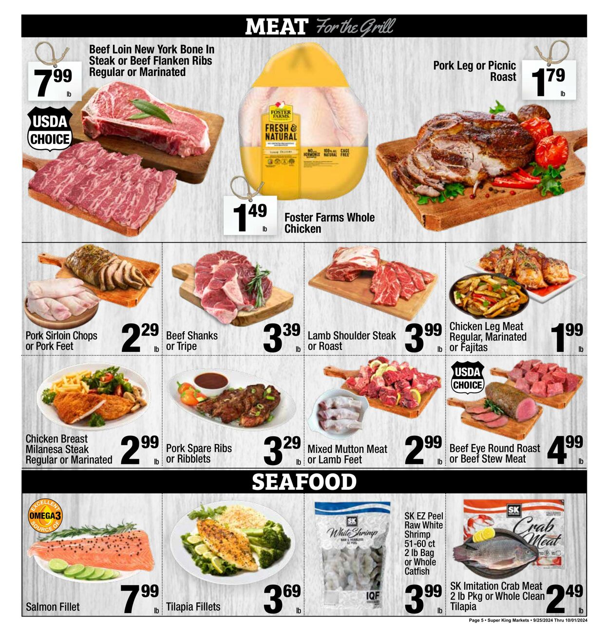 Catalogue Super King Market from 09/25/2024