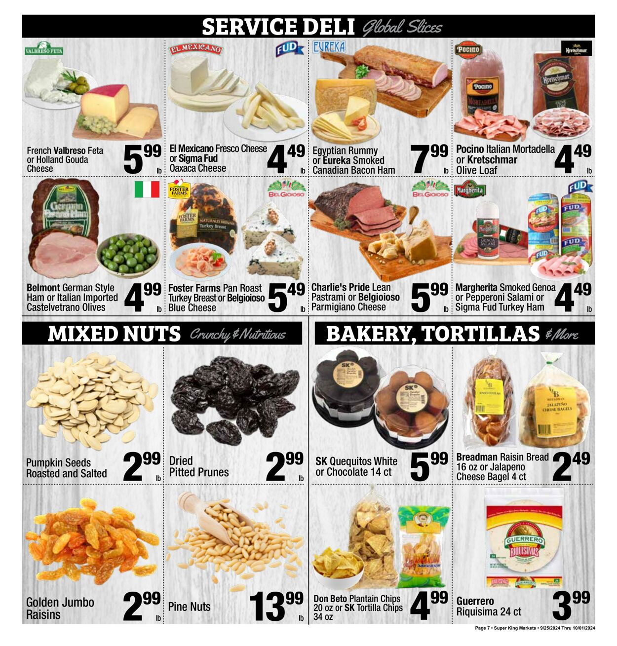 Catalogue Super King Market from 09/25/2024