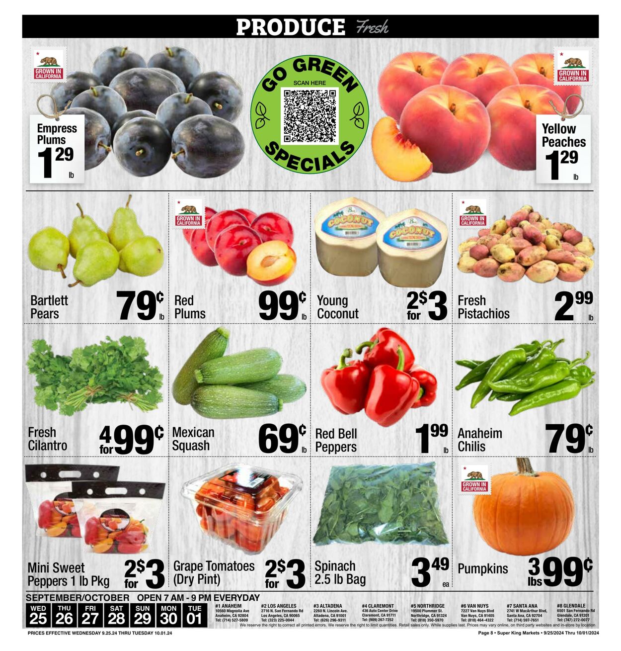 Catalogue Super King Market from 09/25/2024