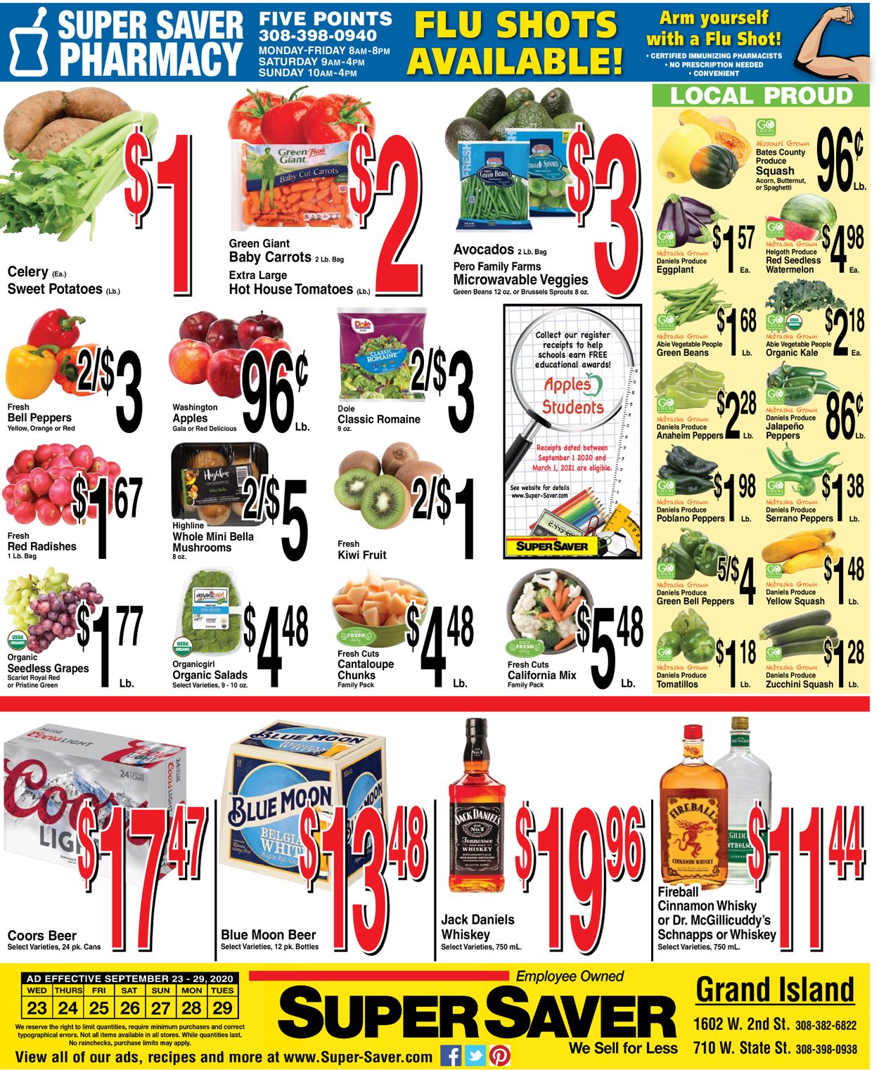 Catalogue Super Saver from 09/23/2020
