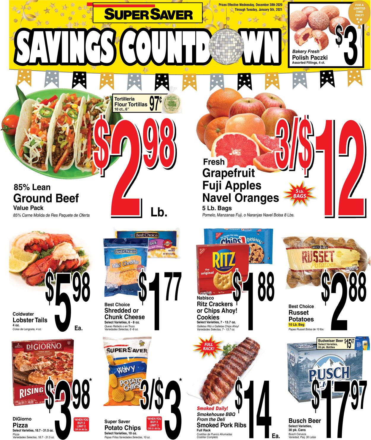 Catalogue Super Saver from 12/30/2020