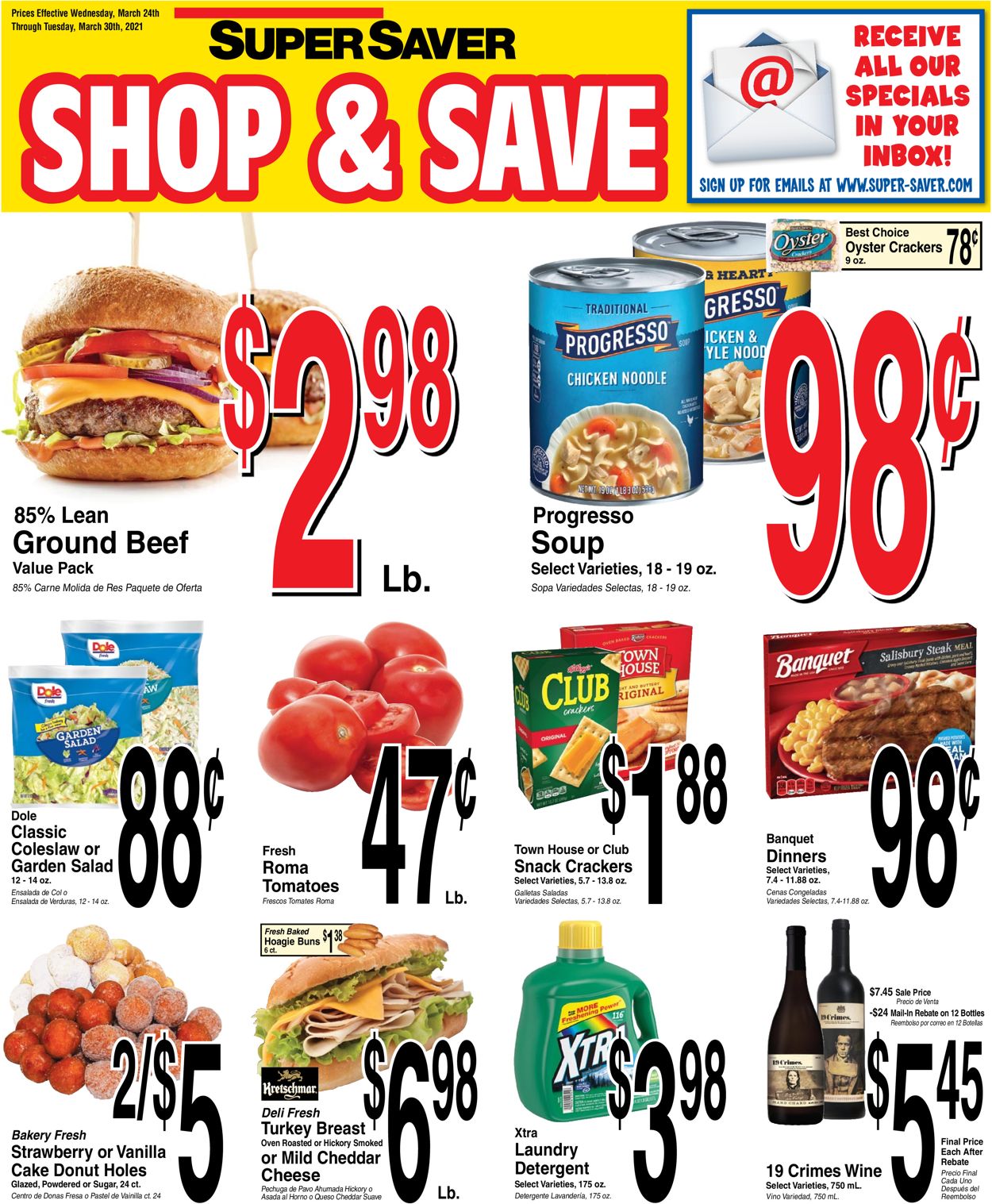 Catalogue Super Saver from 03/24/2021