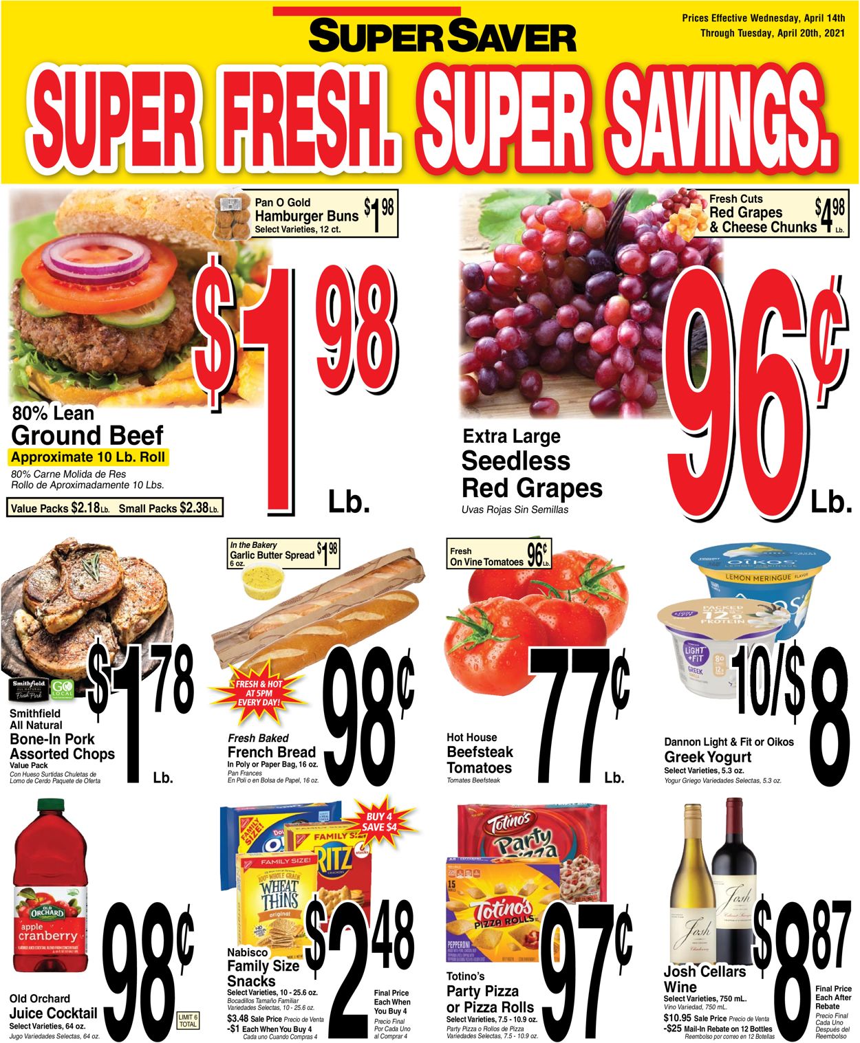 Catalogue Super Saver from 04/14/2021