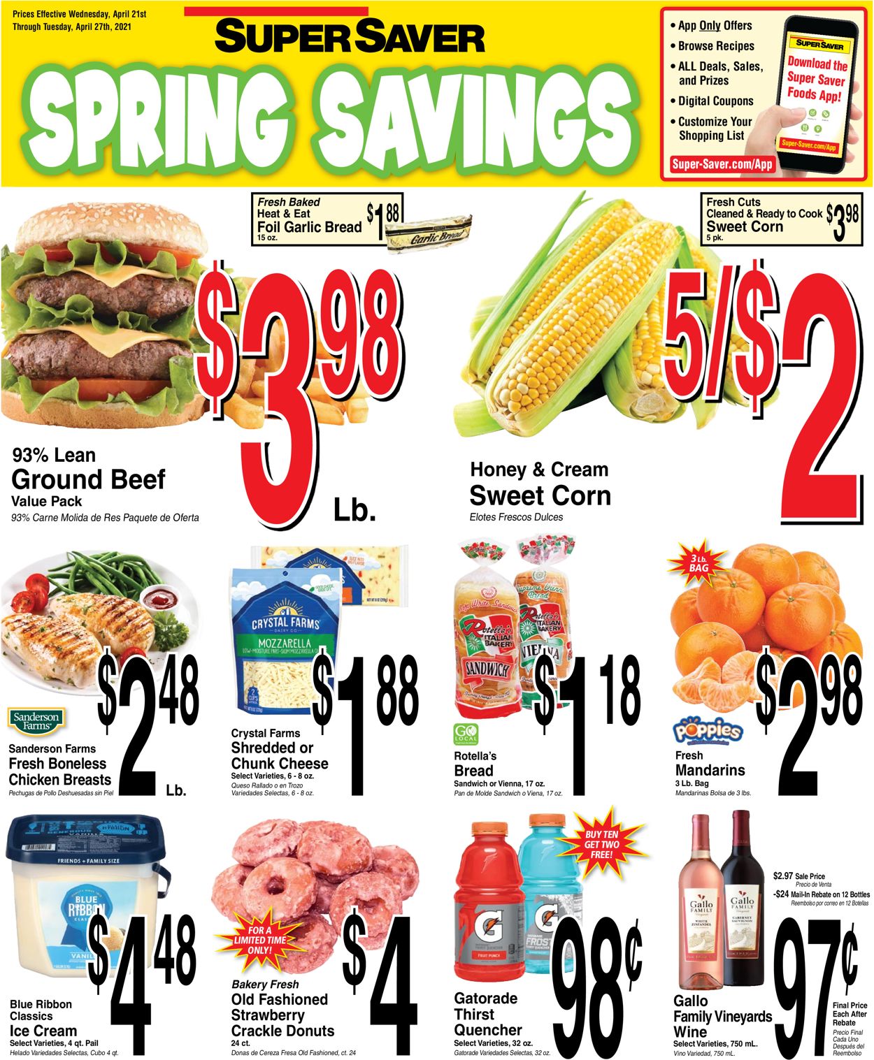 Catalogue Super Saver from 04/21/2021