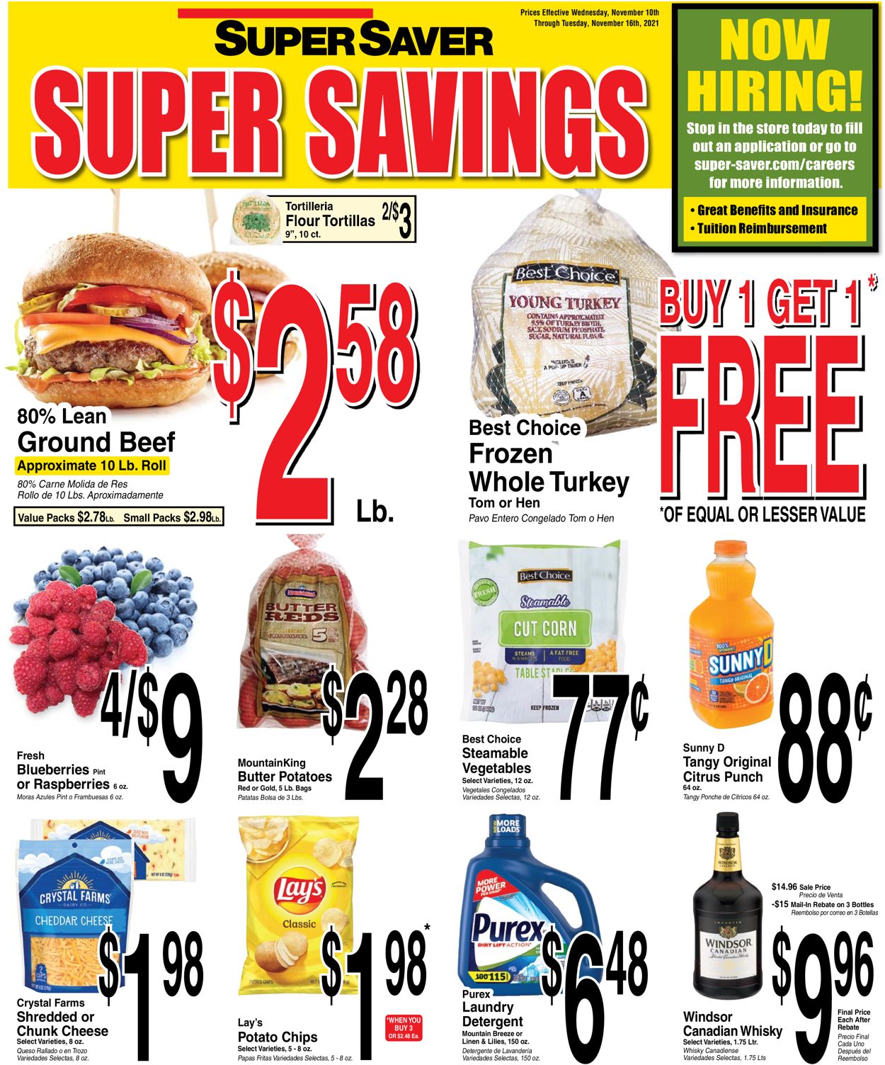 Catalogue Super Saver from 11/10/2021