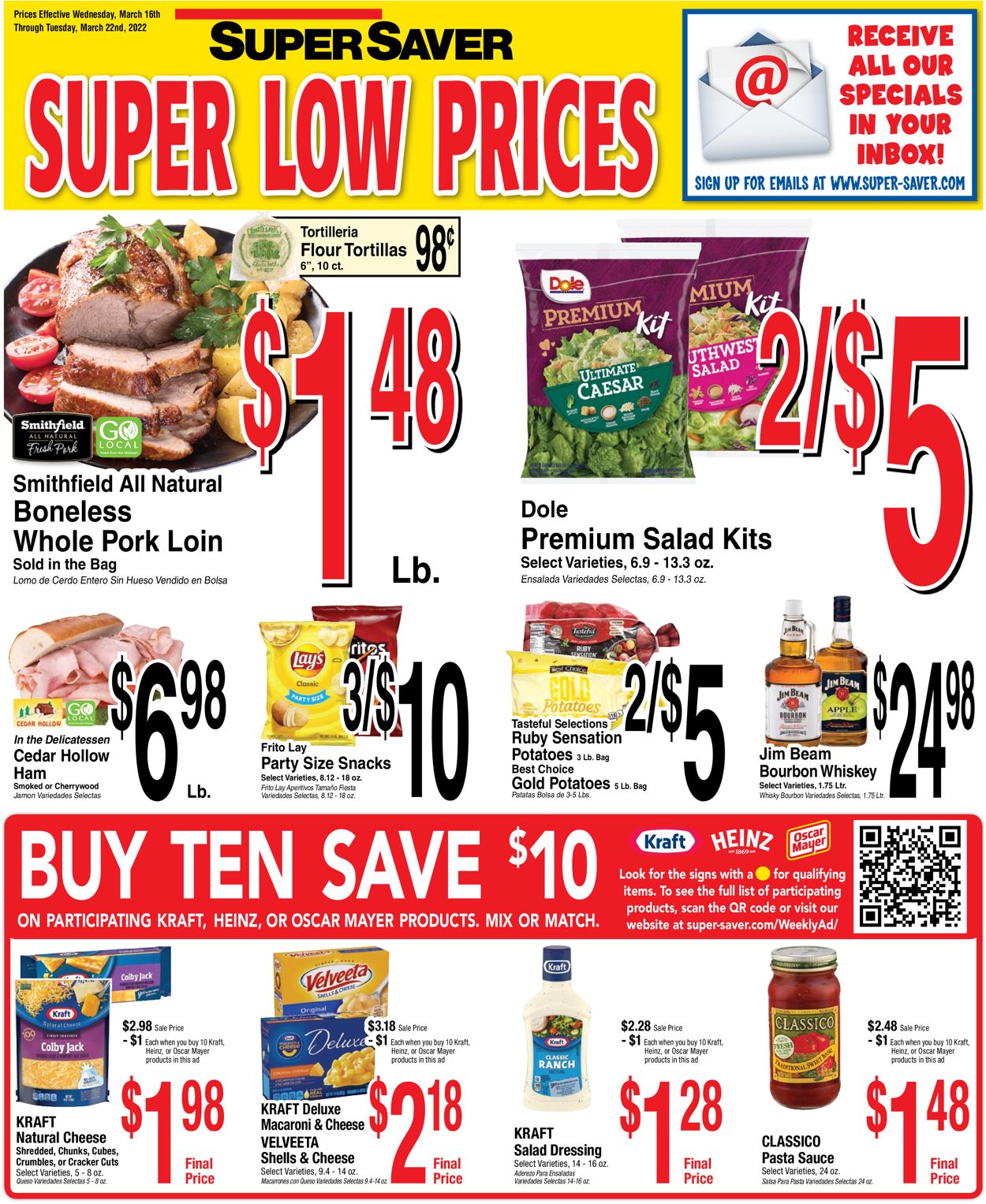 Catalogue Super Saver from 03/16/2022