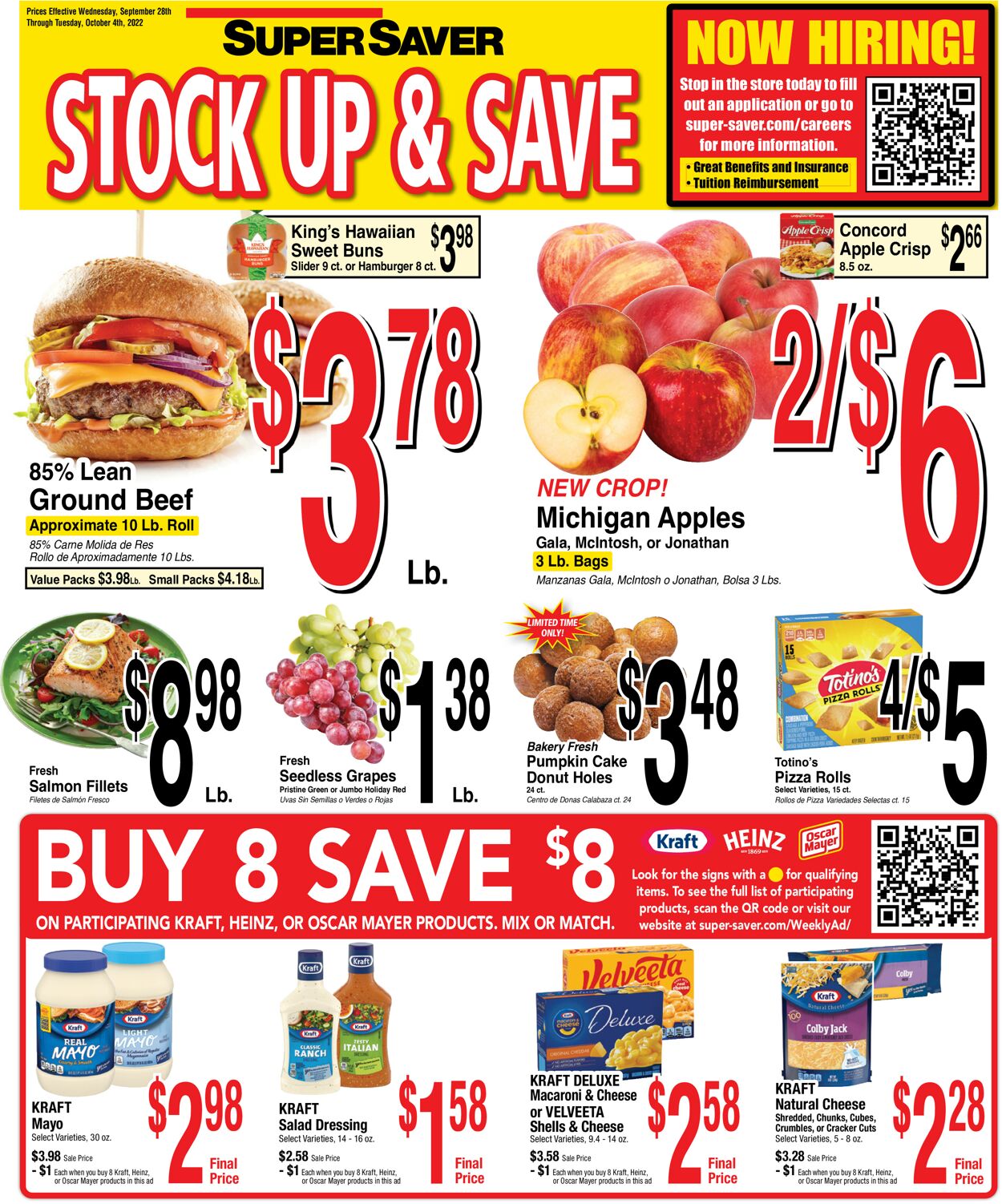Catalogue Super Saver from 09/28/2022