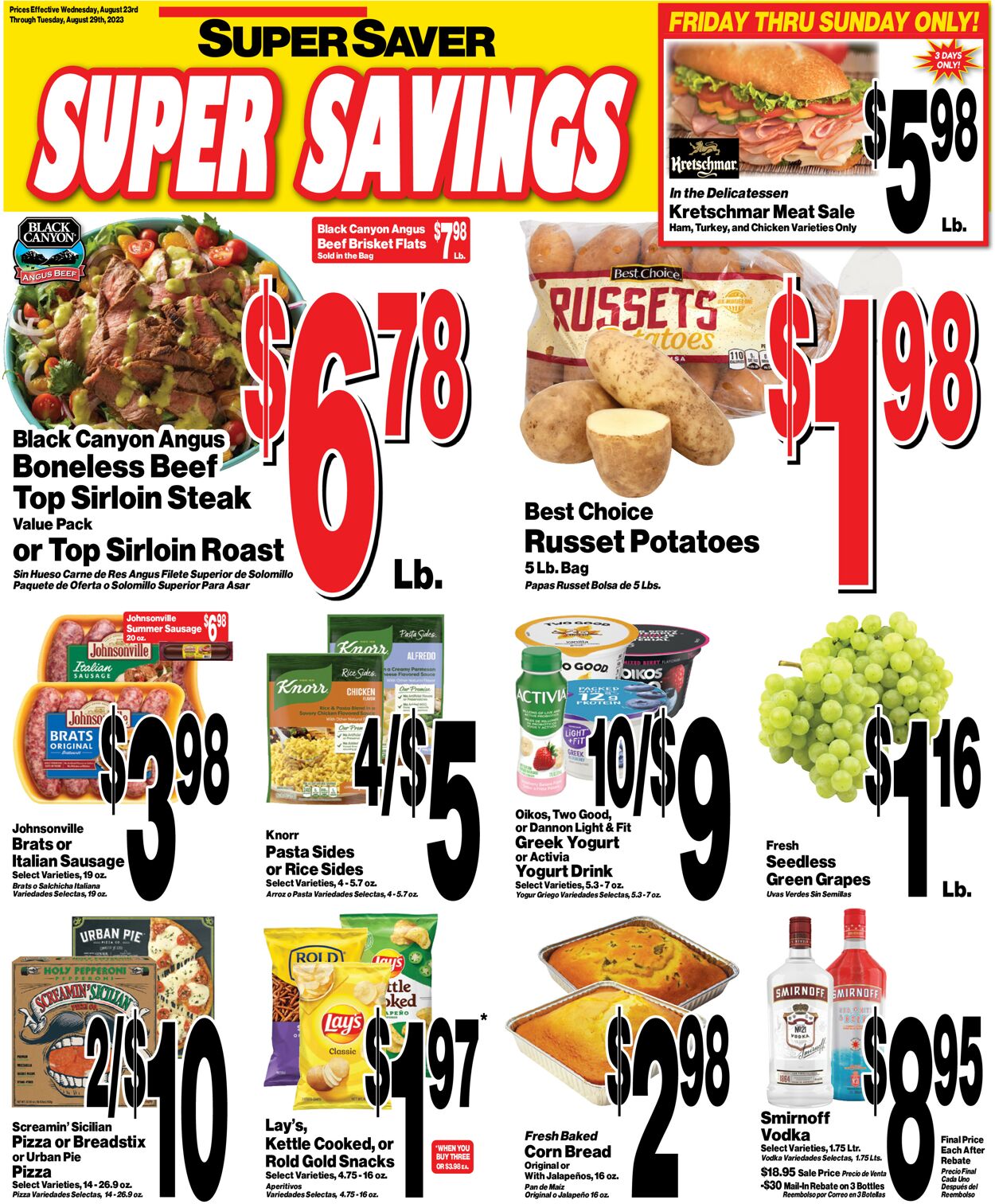 Catalogue Super Saver from 08/23/2023