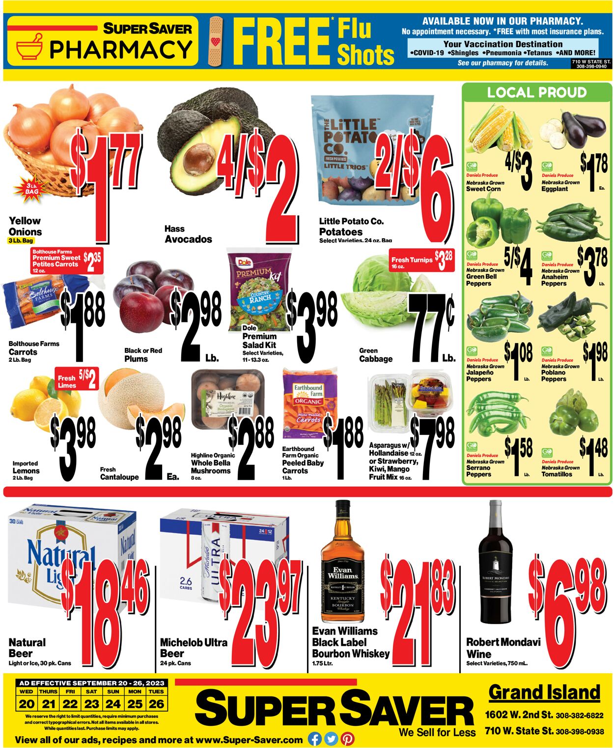 Catalogue Super Saver from 09/20/2023