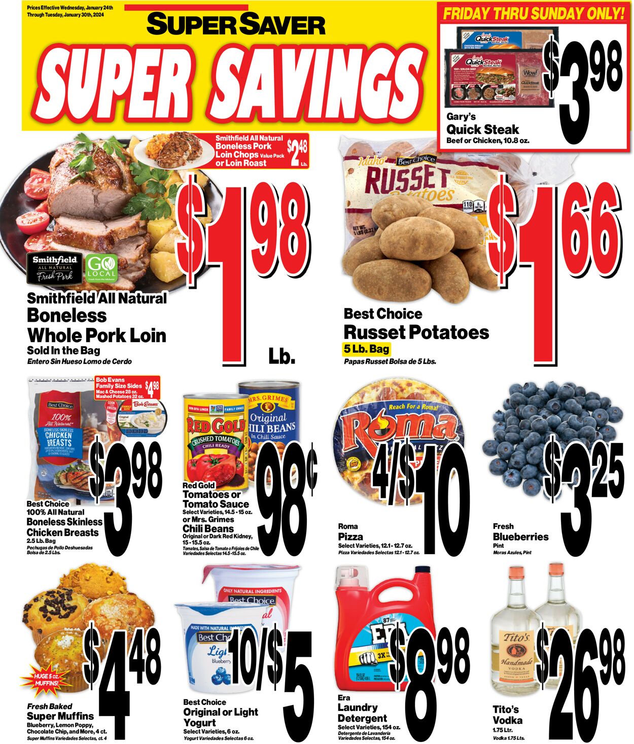 Catalogue Super Saver from 01/24/2024