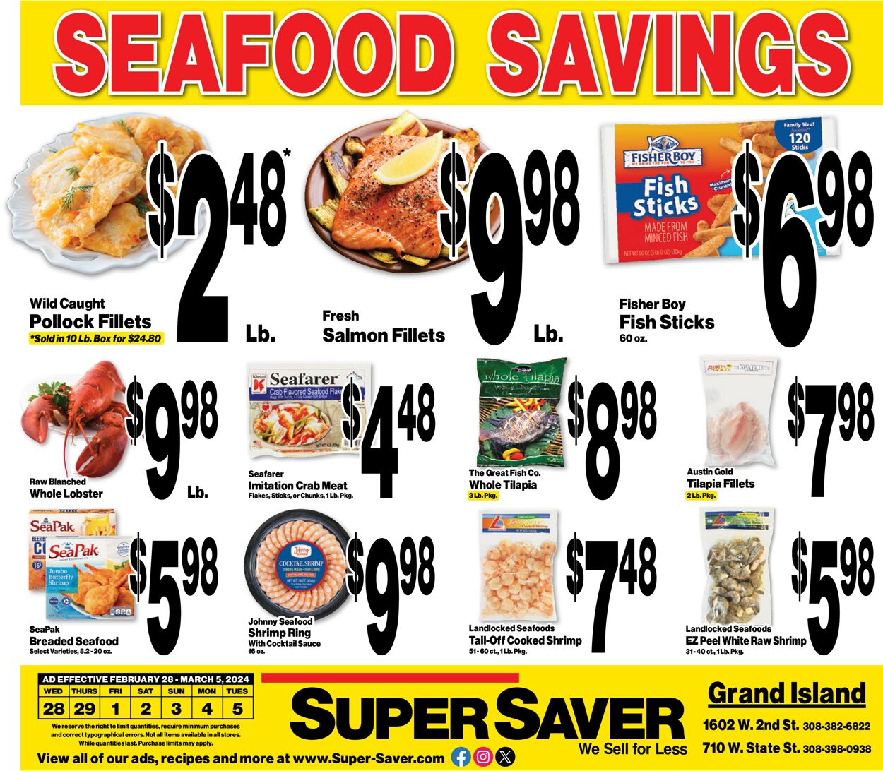 Catalogue Super Saver from 02/28/2024