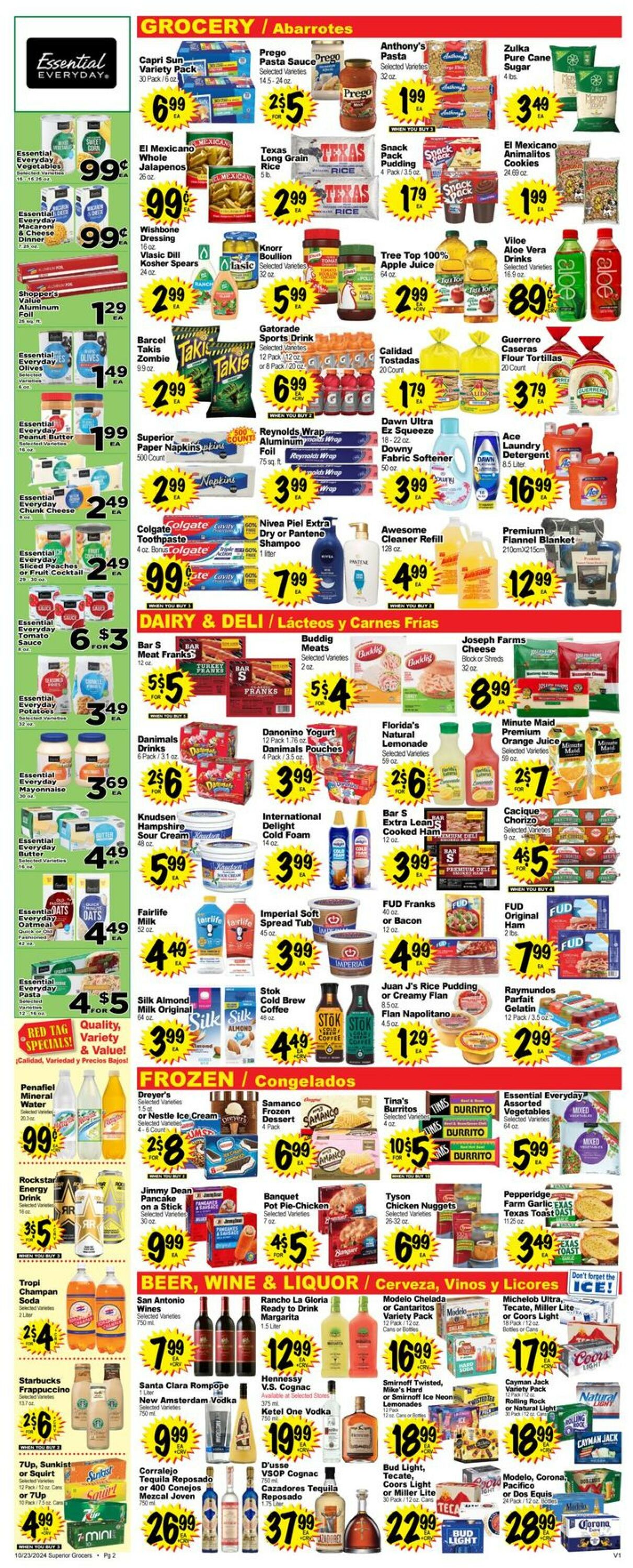 Catalogue Superior Grocers from 10/23/2024