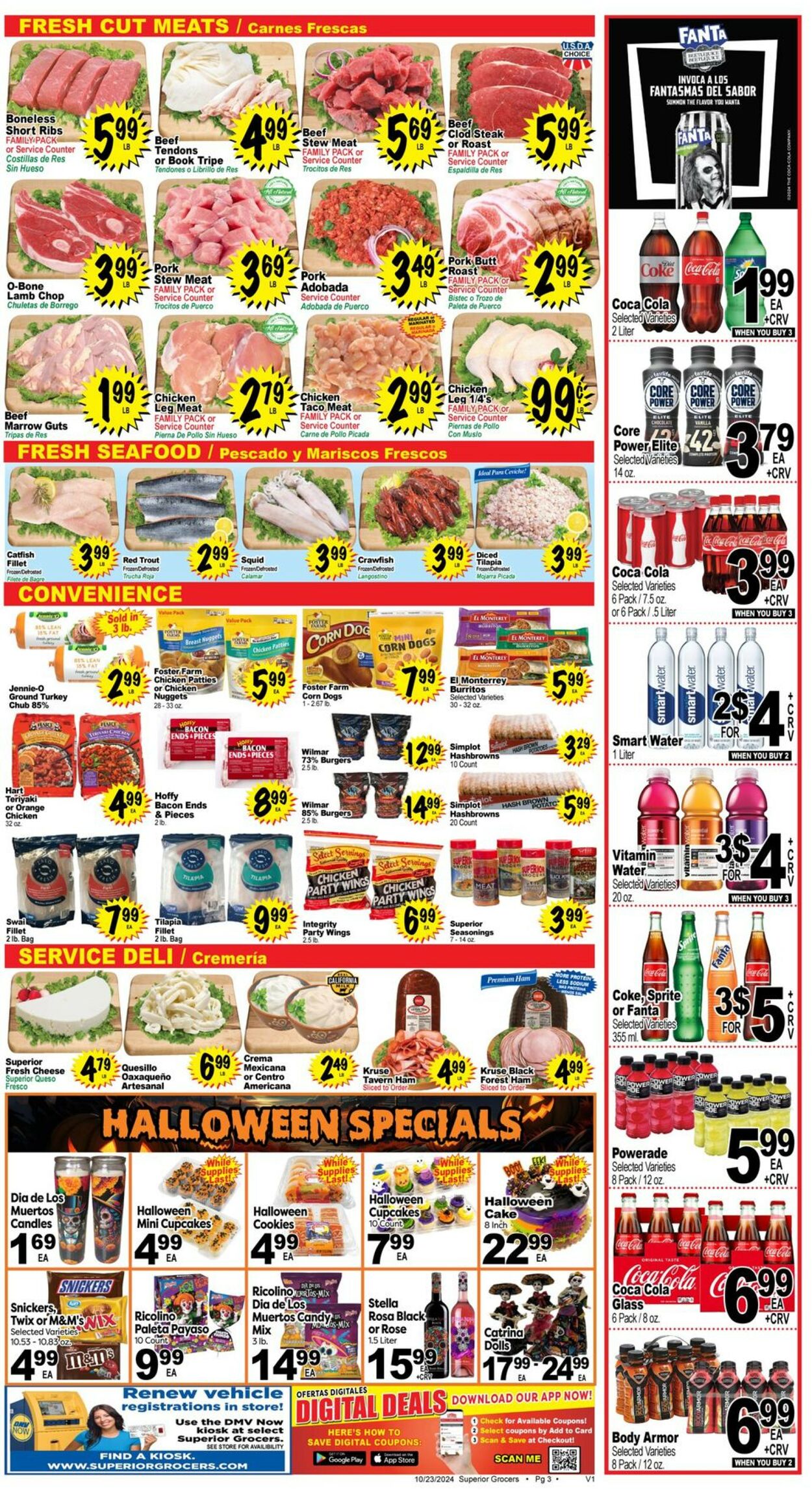 Catalogue Superior Grocers from 10/23/2024