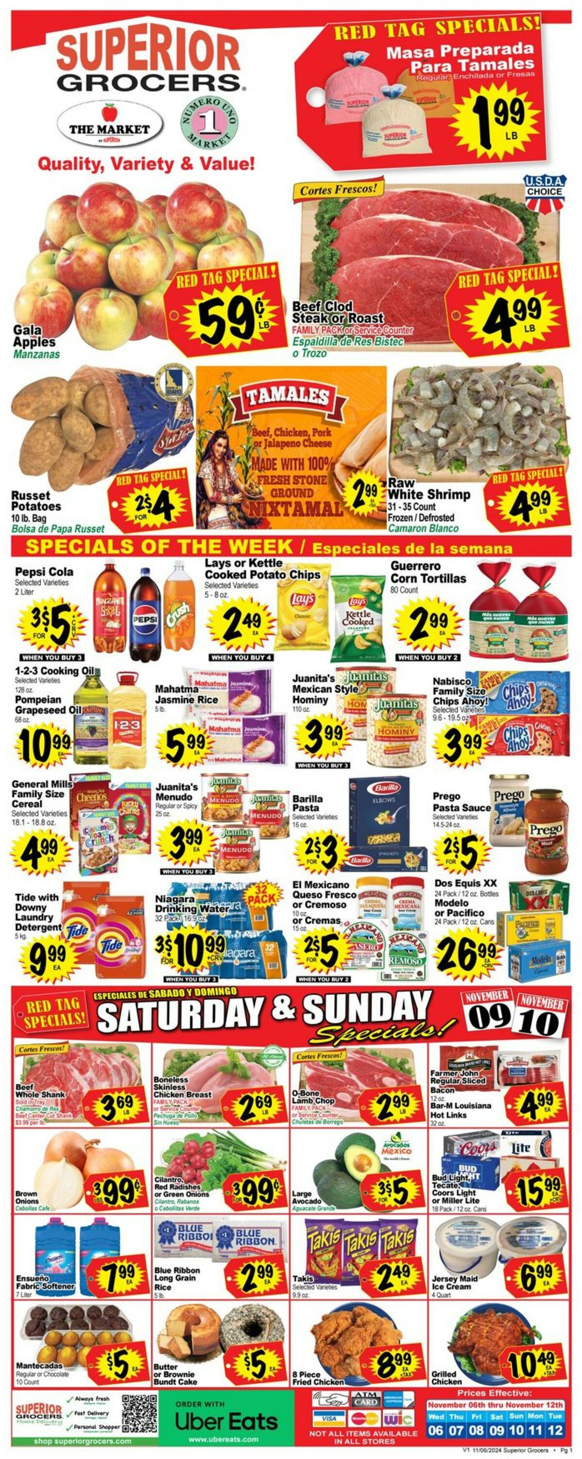 Catalogue Superior Grocers from 11/06/2024