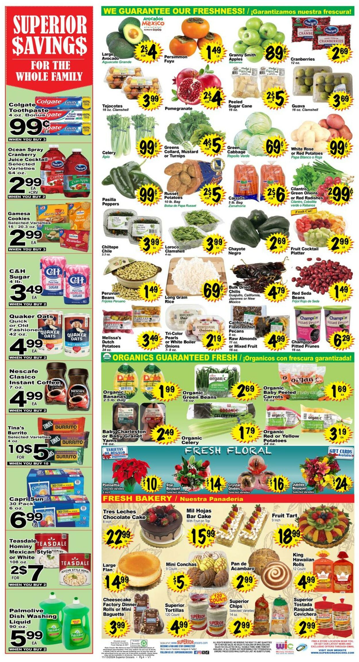 Catalogue Superior Grocers from 11/27/2024