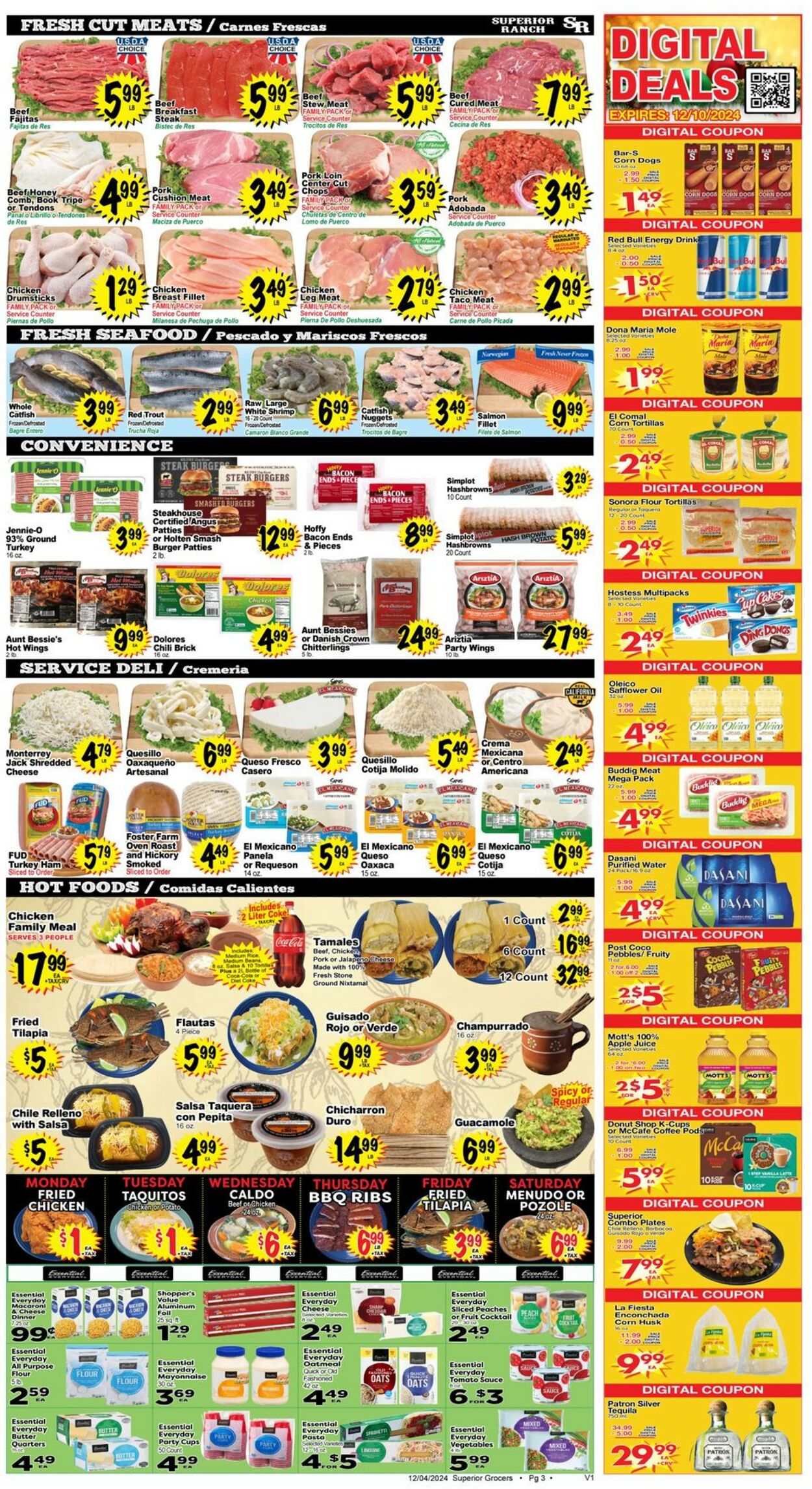 Catalogue Superior Grocers from 12/04/2024