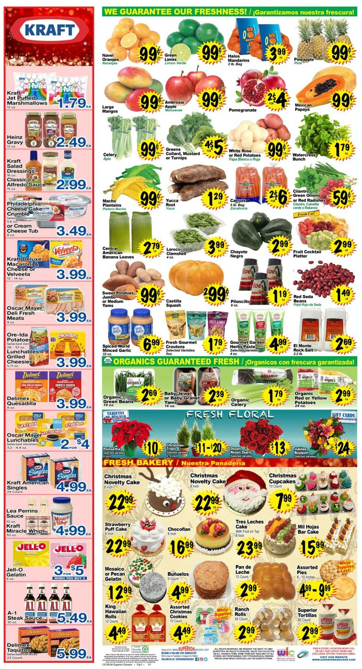 Catalogue Superior Grocers from 12/18/2024