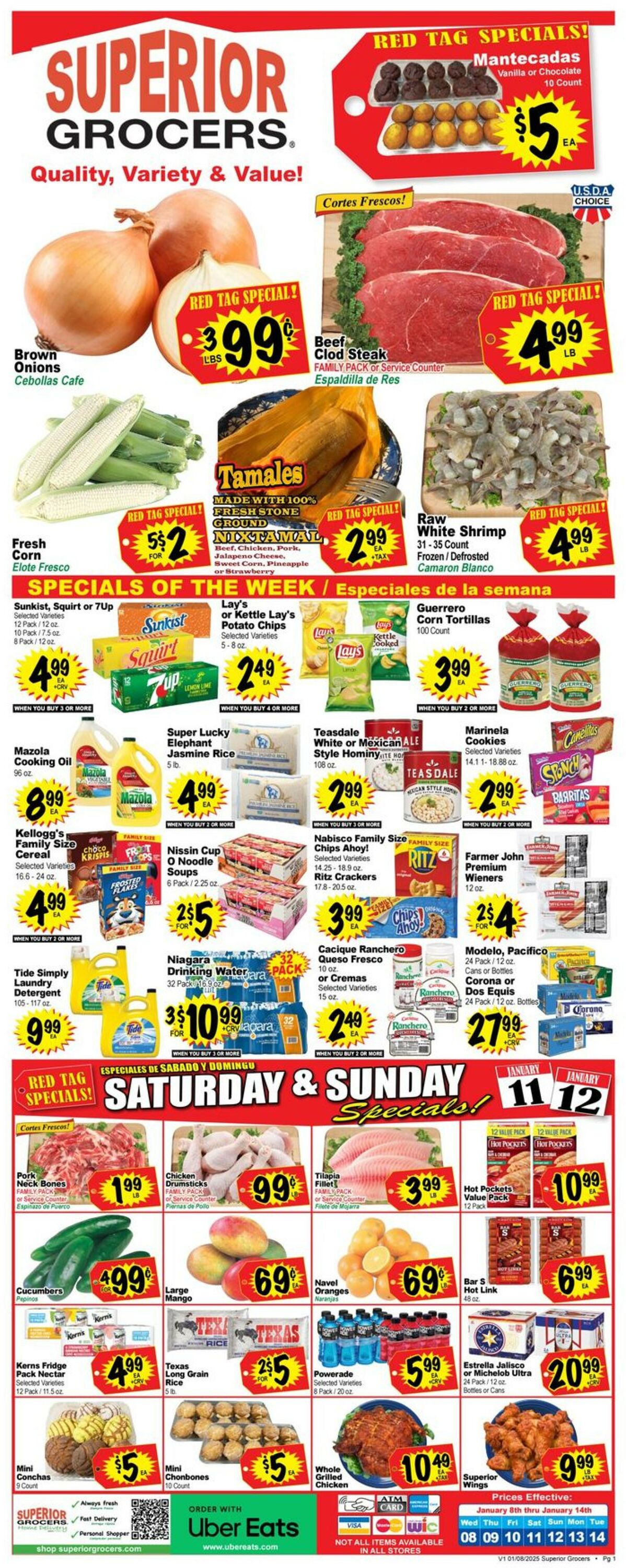 Catalogue Superior Grocers from 01/08/2025