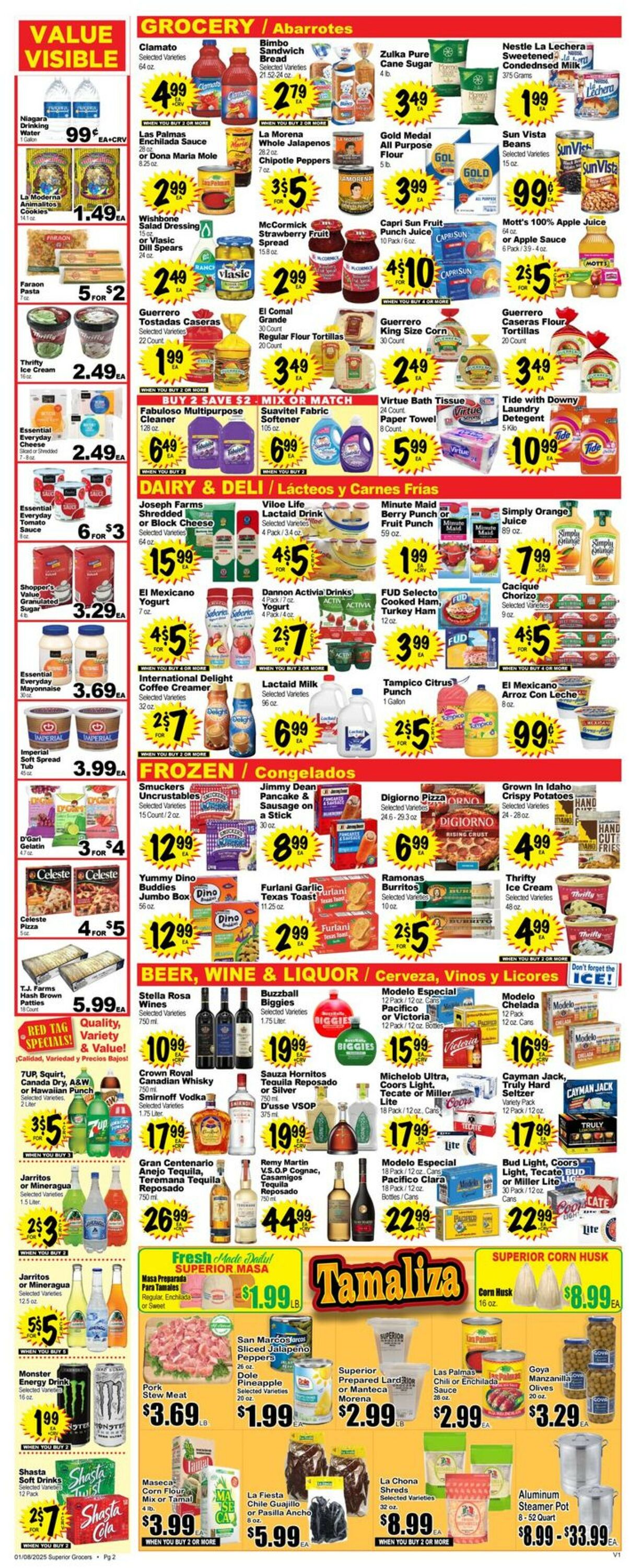 Catalogue Superior Grocers from 01/08/2025