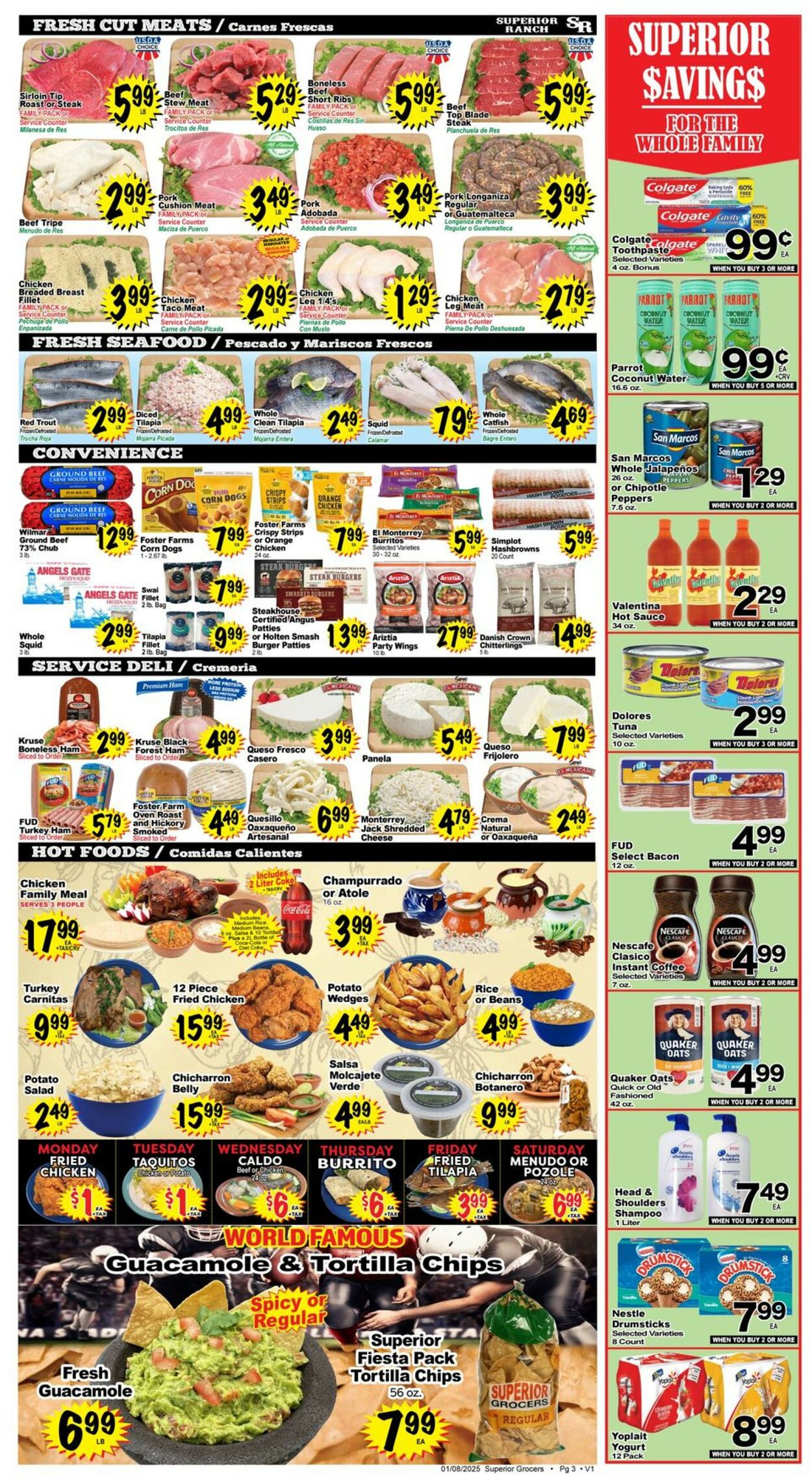 Catalogue Superior Grocers from 01/08/2025