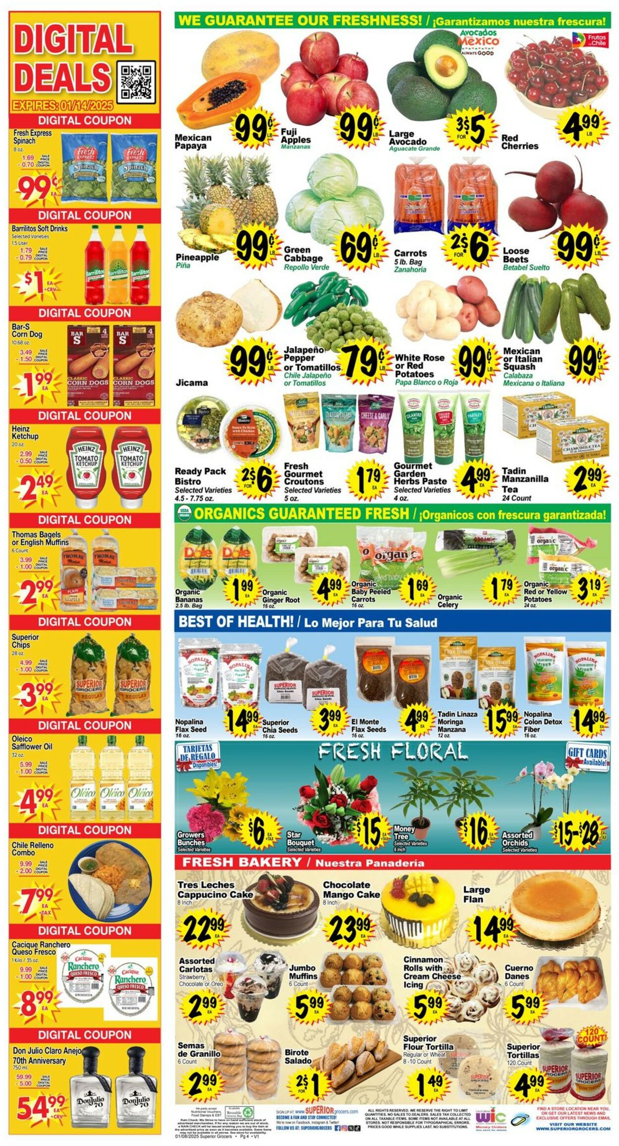 Catalogue Superior Grocers from 01/08/2025