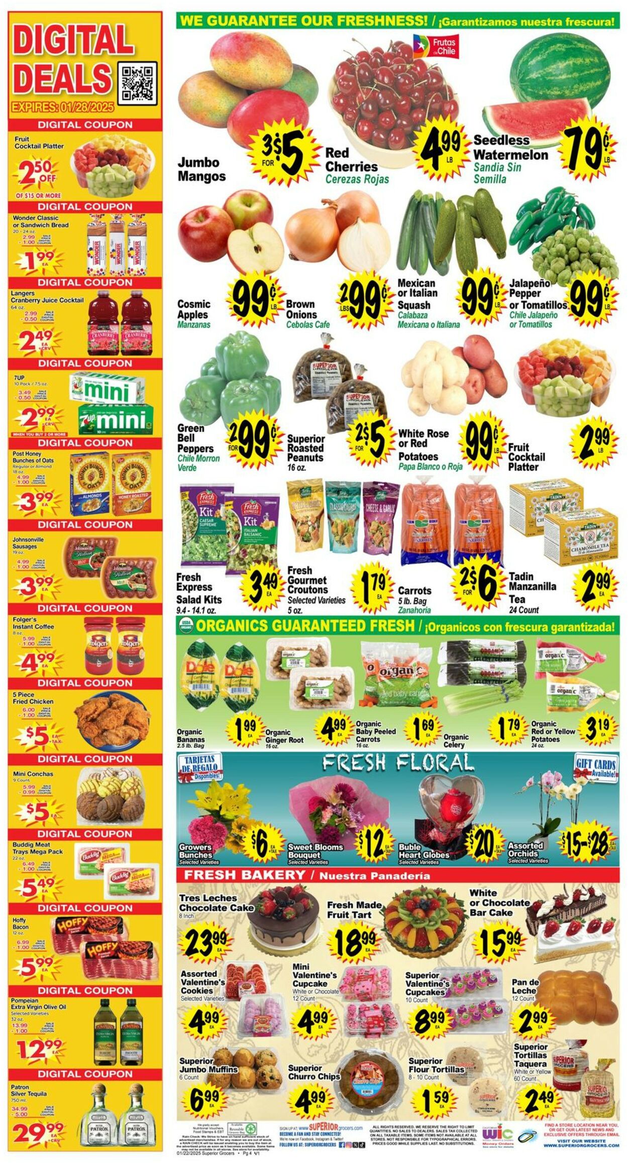 Catalogue Superior Grocers from 01/22/2025