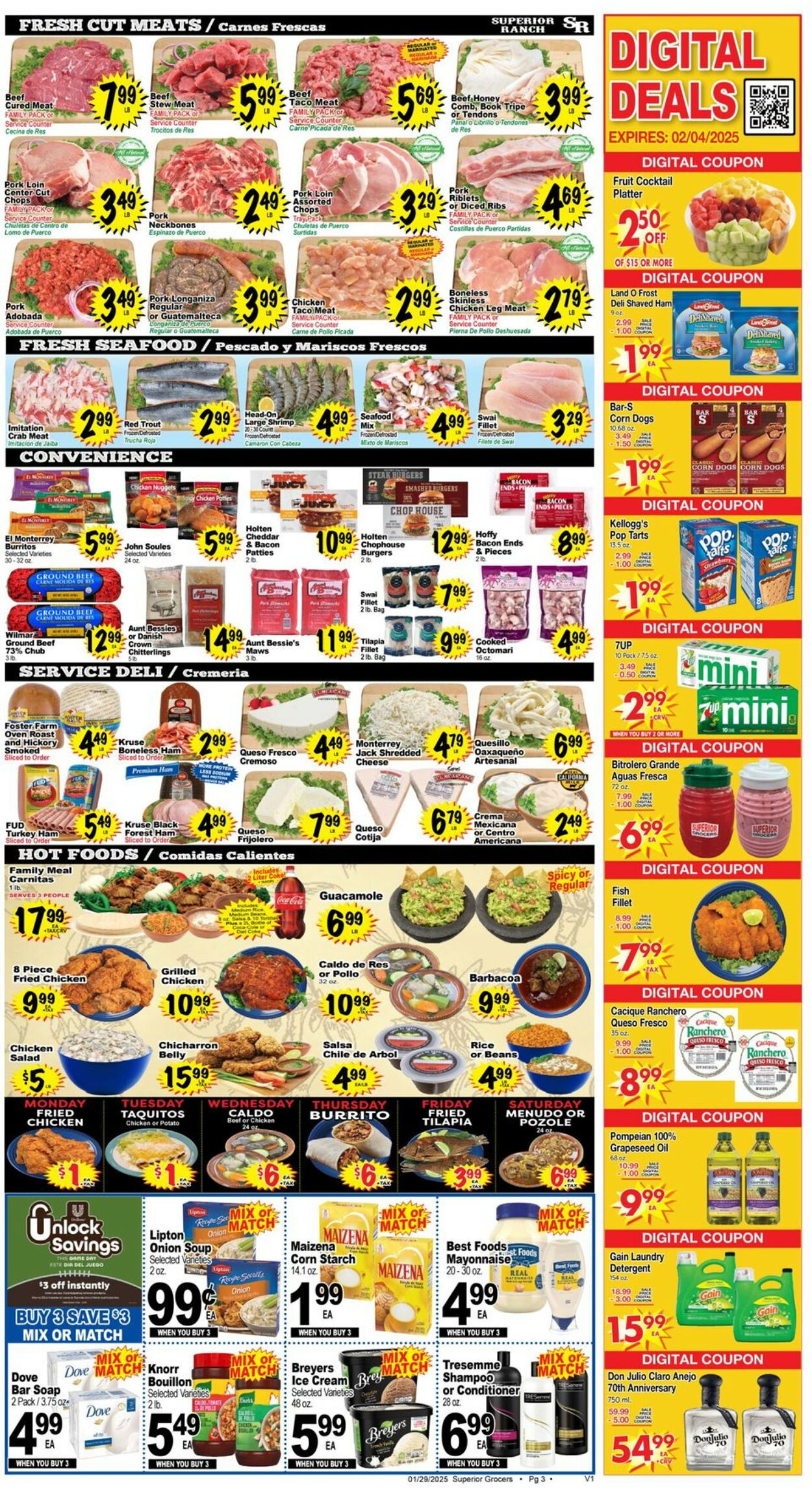 Catalogue Superior Grocers from 01/29/2025