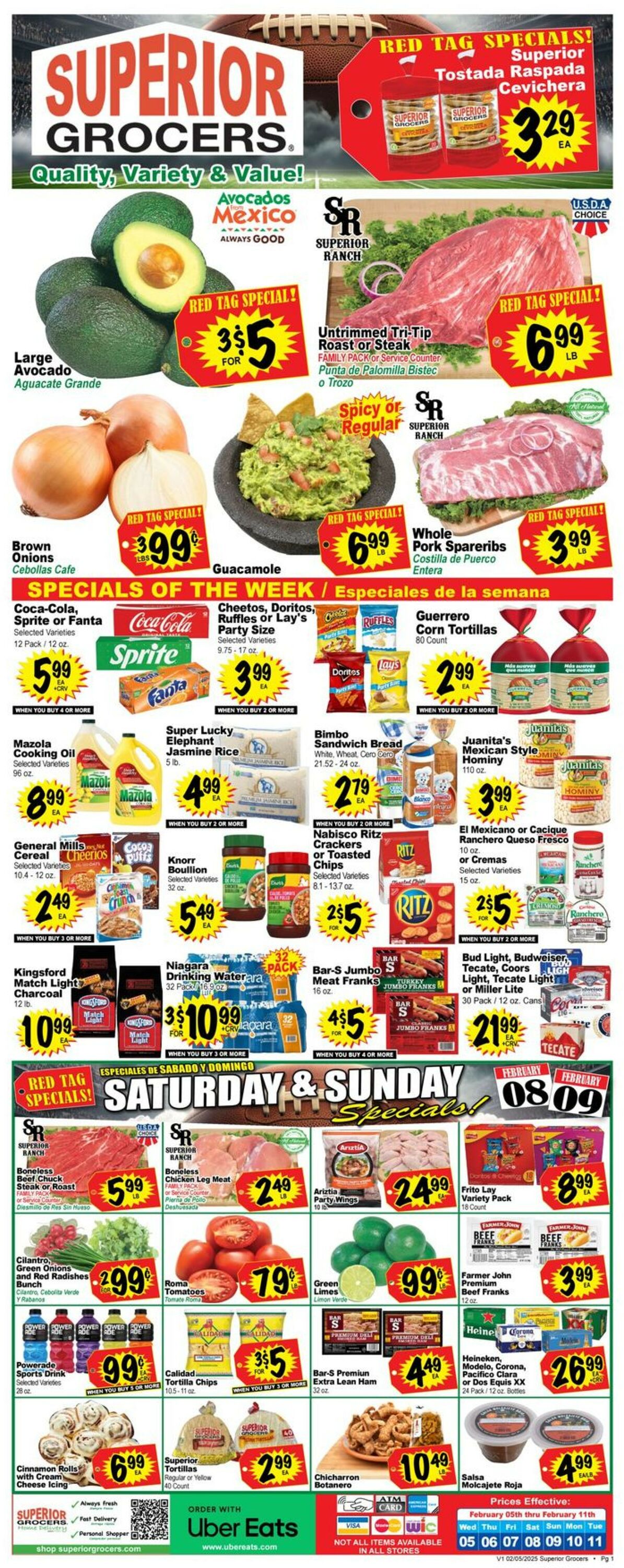 Catalogue Superior Grocers from 02/05/2025