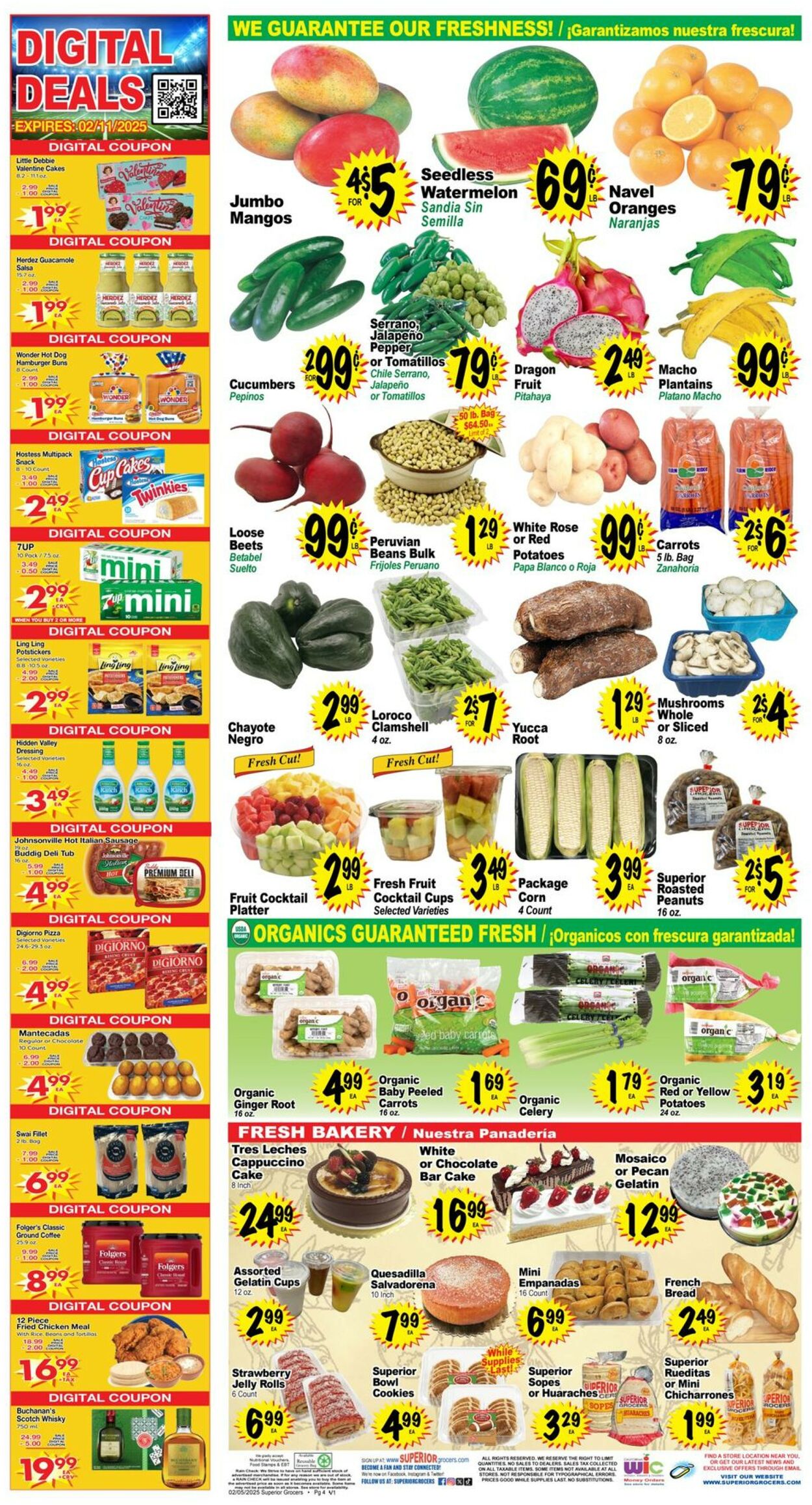 Catalogue Superior Grocers from 02/05/2025