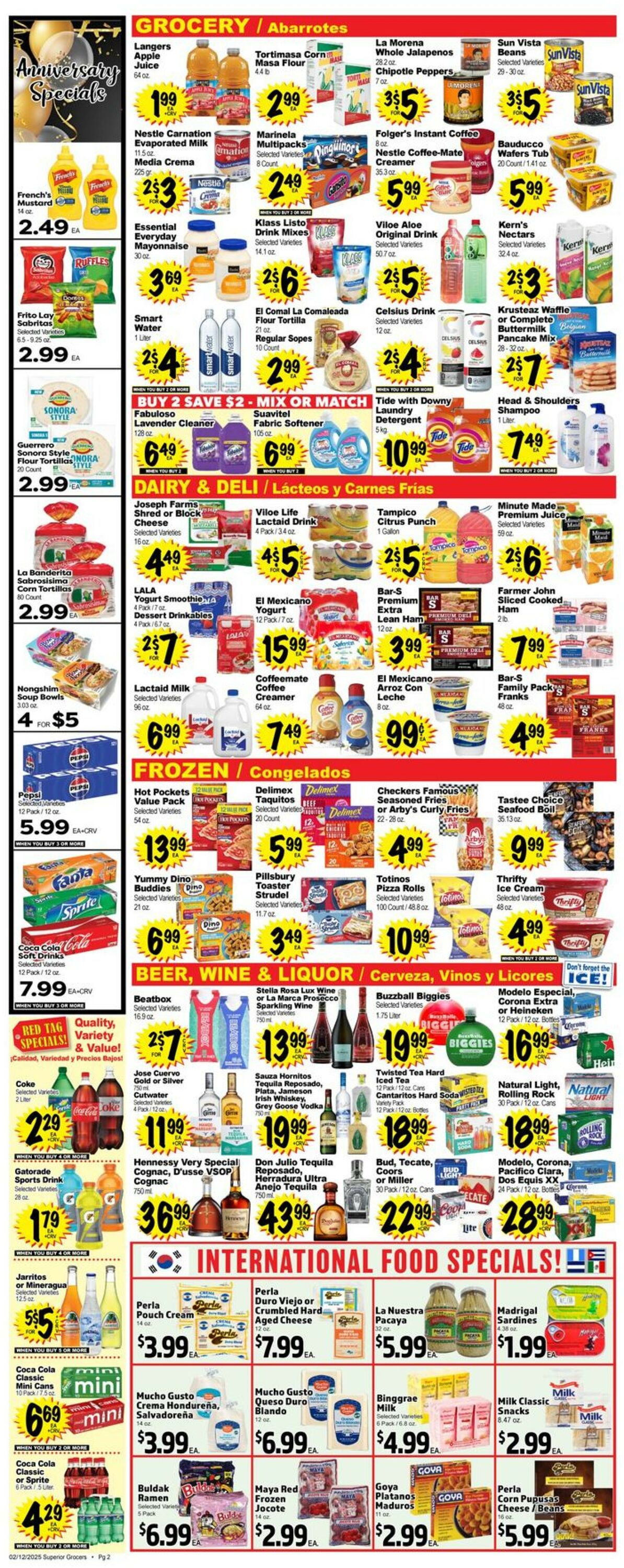 Catalogue Superior Grocers from 02/12/2025