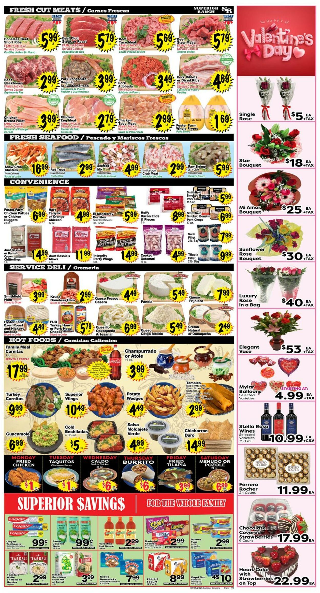 Catalogue Superior Grocers from 02/12/2025