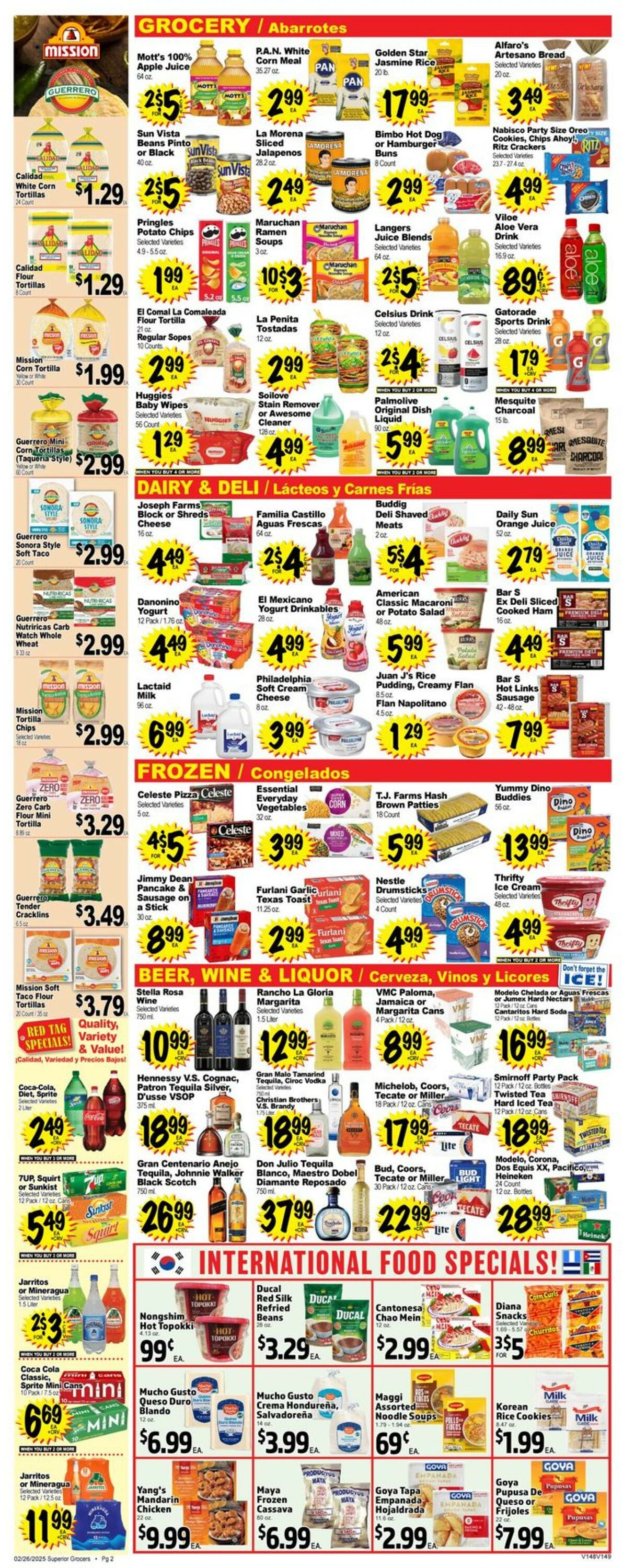 Catalogue Superior Grocers from 02/26/2025