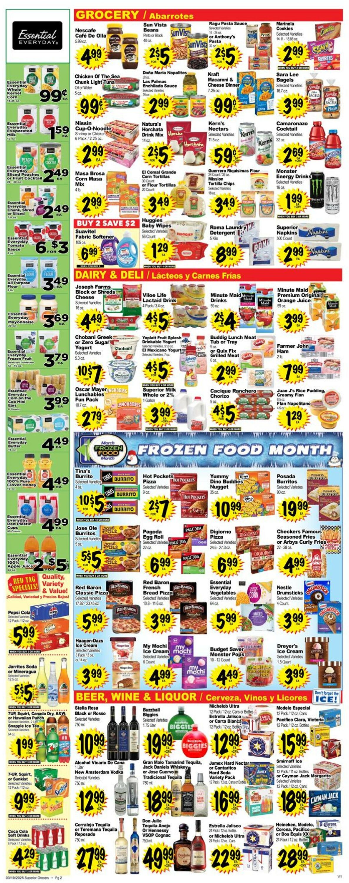 Catalogue Superior Grocers from 03/19/2025