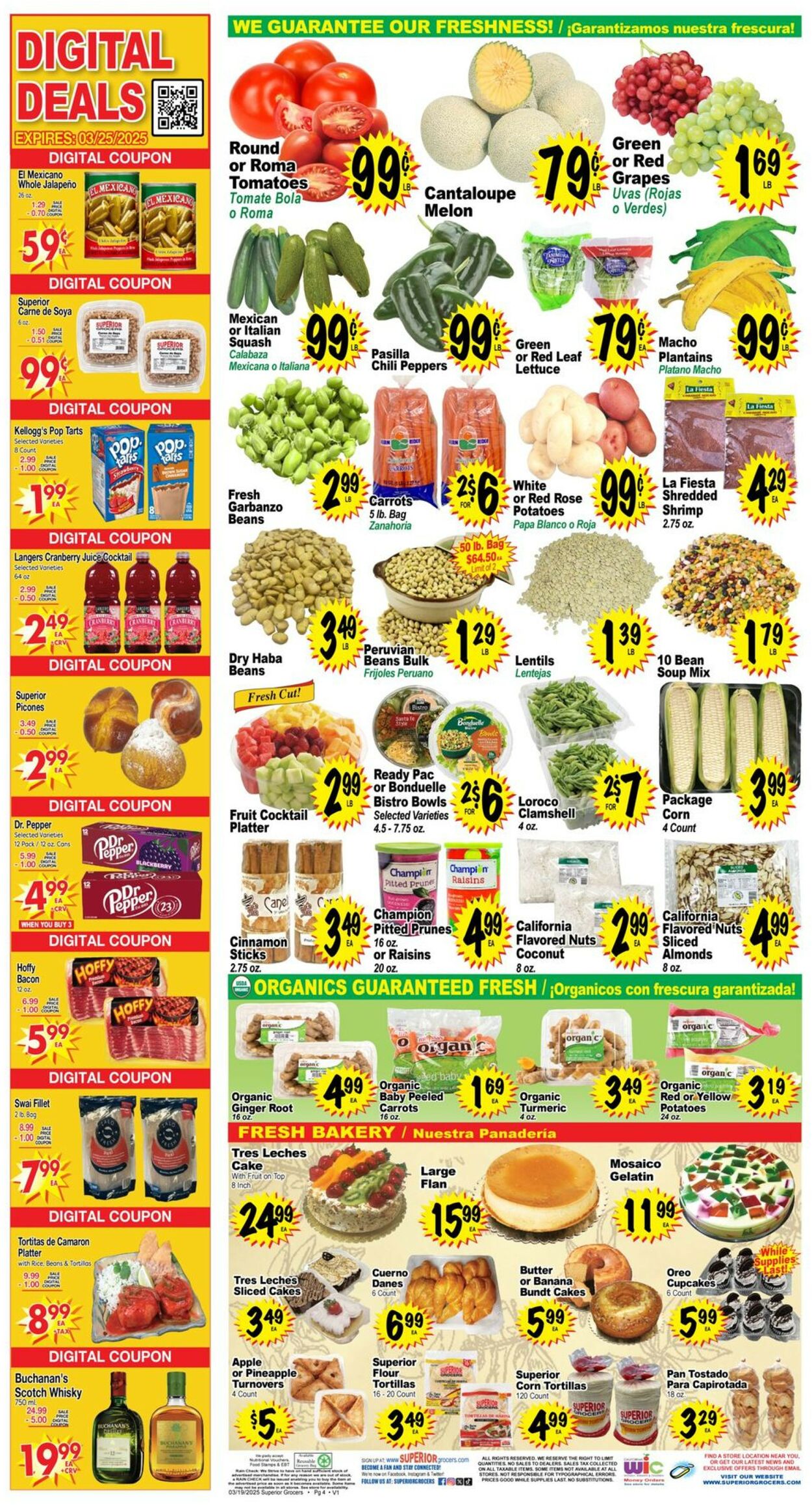 Catalogue Superior Grocers from 03/19/2025