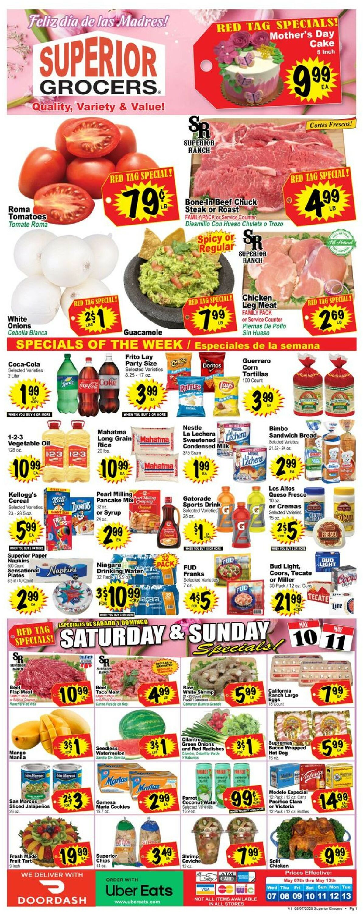 Catalogue Superior Grocers from 05/07/2025