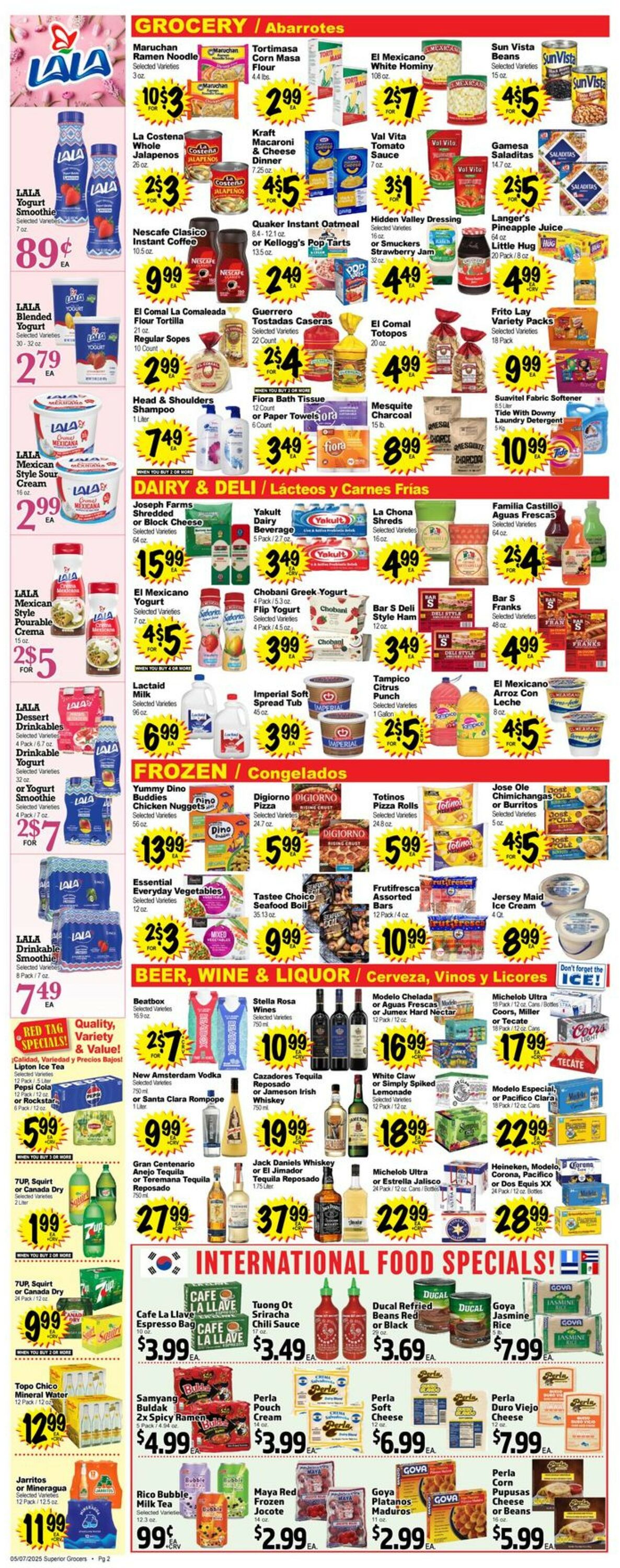 Catalogue Superior Grocers from 05/07/2025