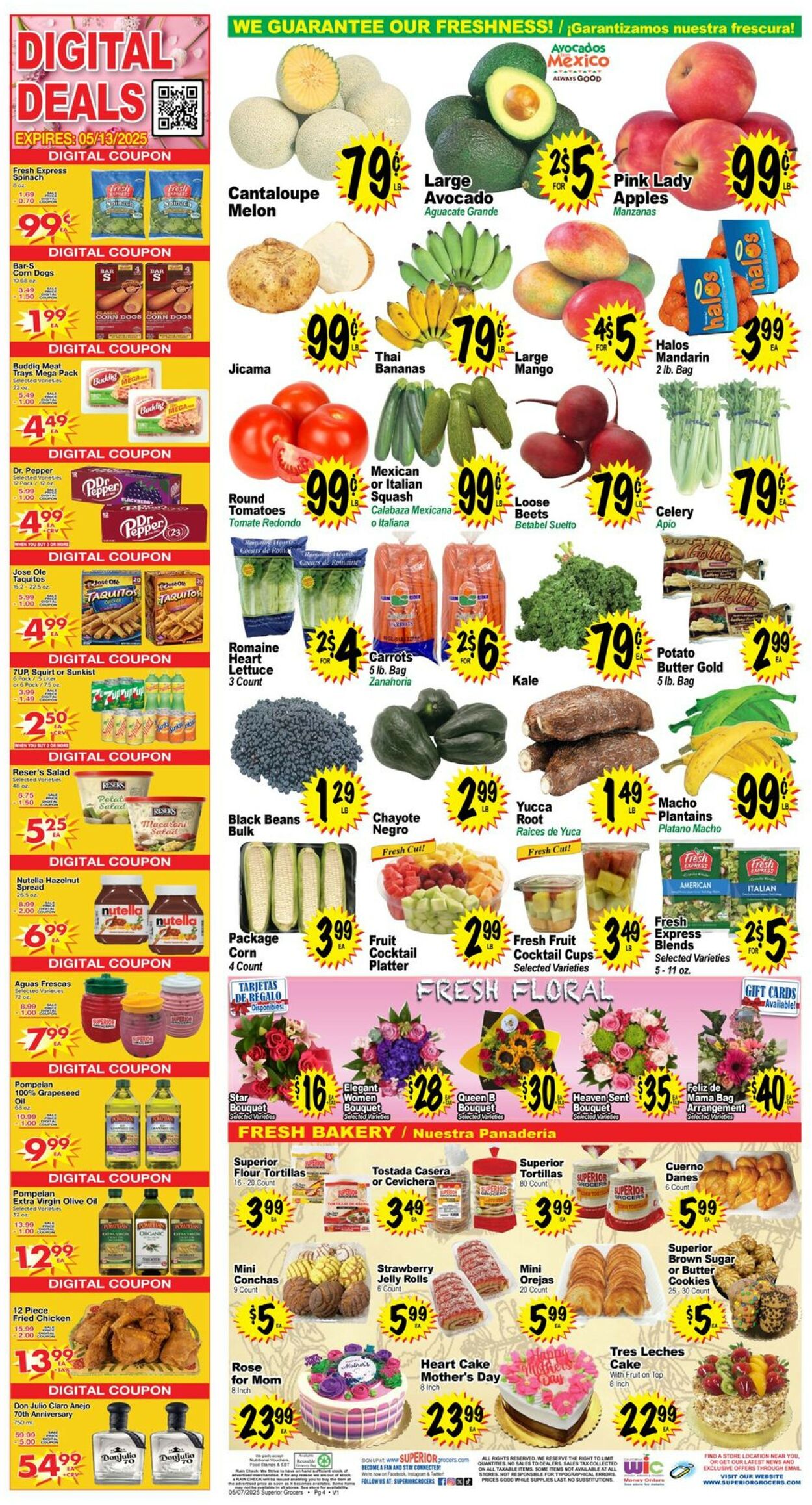 Catalogue Superior Grocers from 05/07/2025