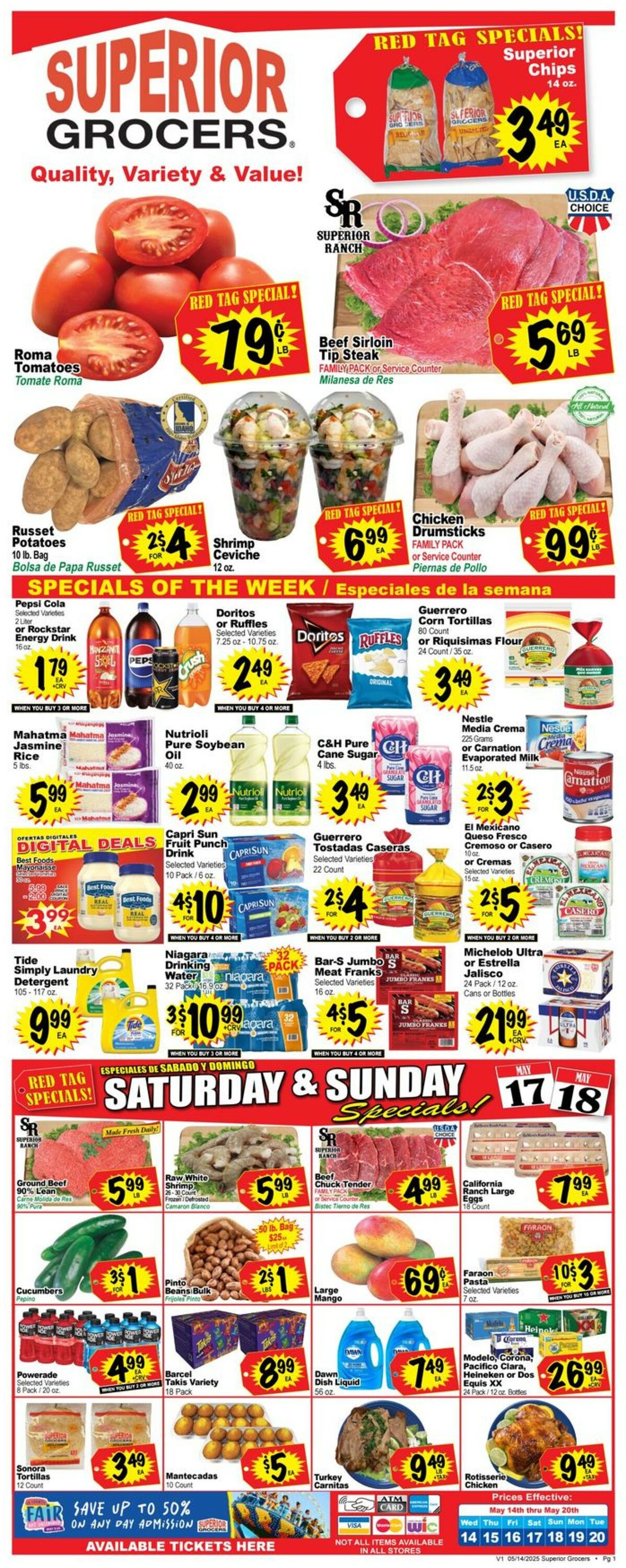 Catalogue Superior Grocers from 05/14/2025