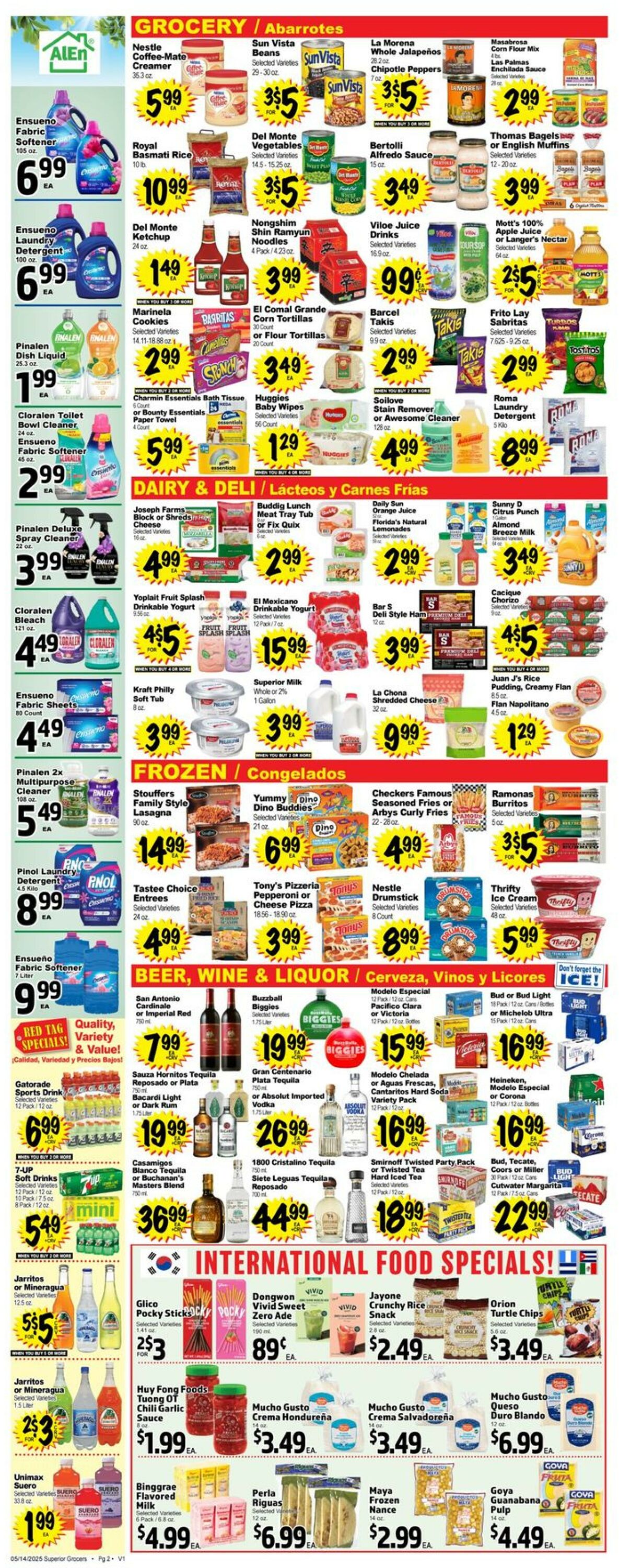 Catalogue Superior Grocers from 05/14/2025